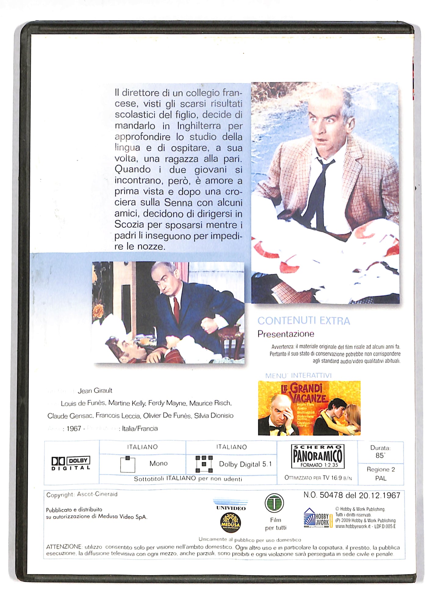 EBOND Le grandi vacanze EDITORIALE DVD DB608623