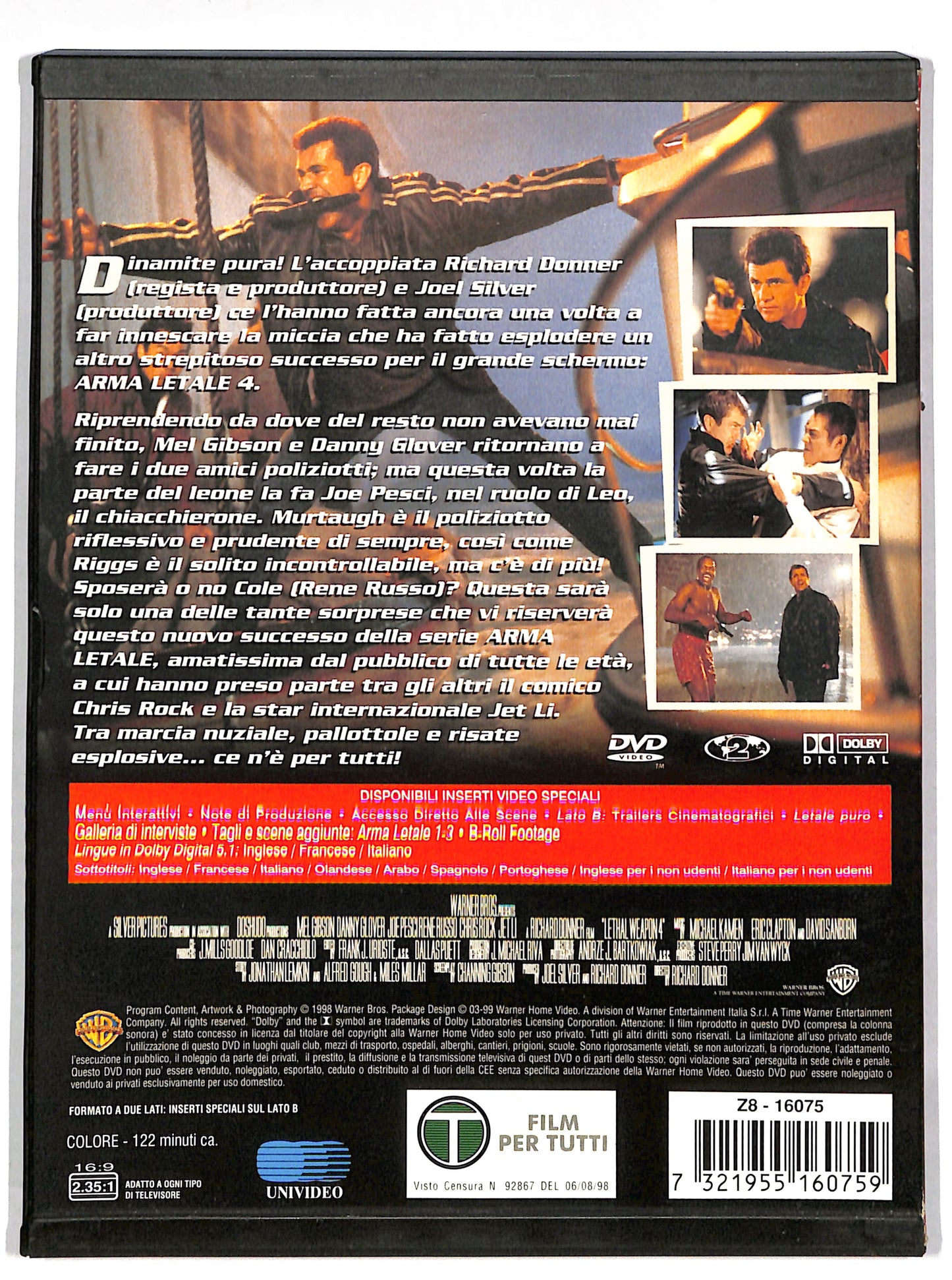 EBOND Arma letale 4 SNAPPER DVD DB608637