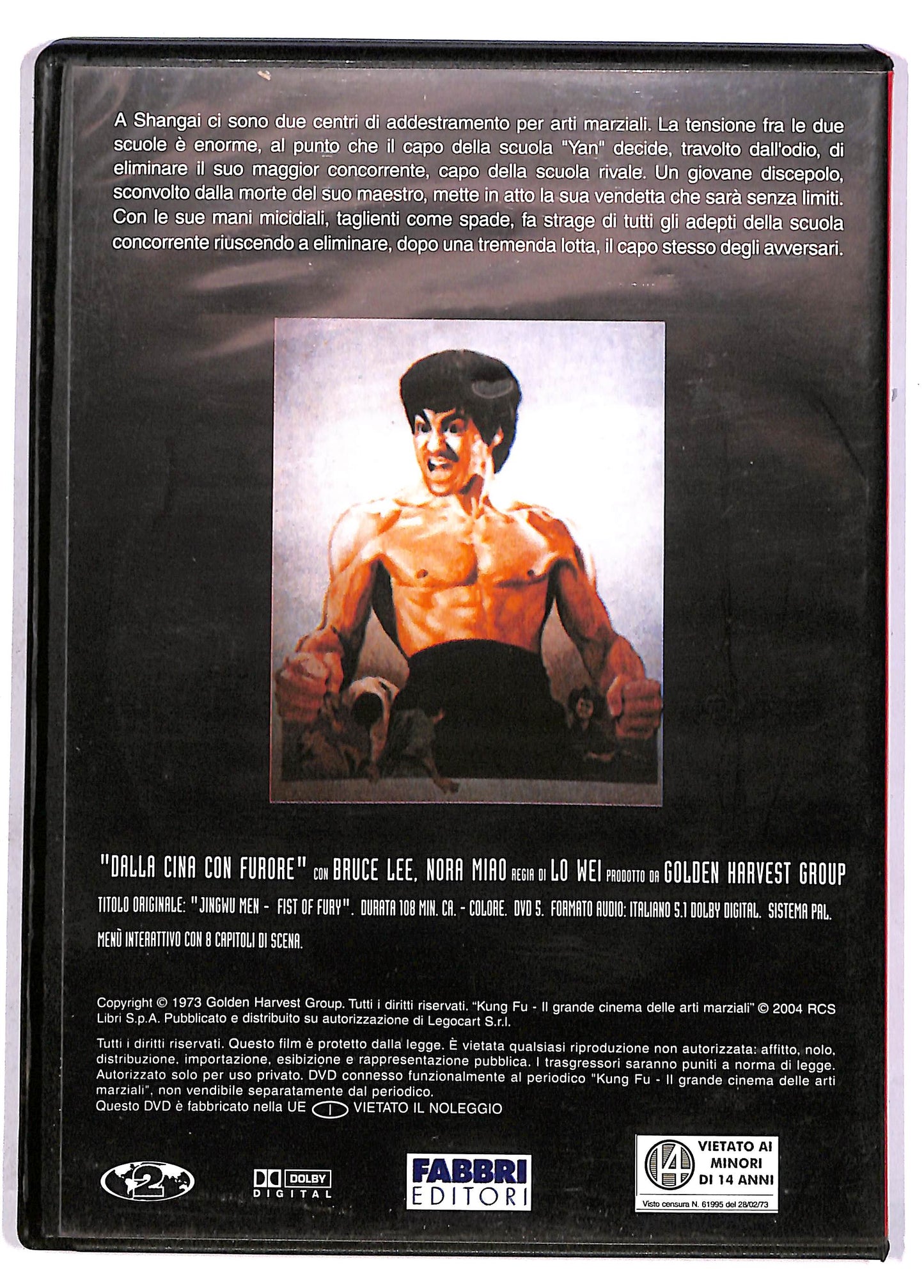 EBOND Bruce Lee - Dalla Cina Con Furore Editoriale DVD DB609102
