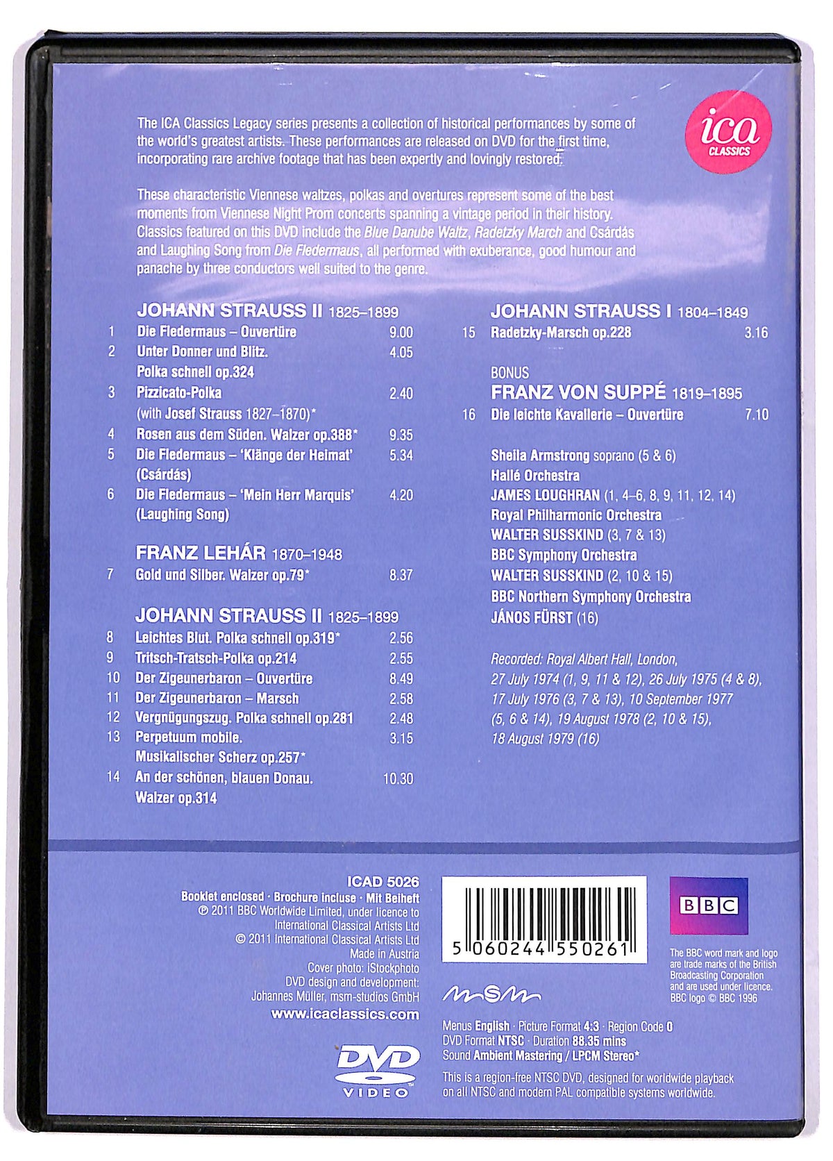 EBOND Viennese Night At The Proms EDITORIALE DVD DB609153
