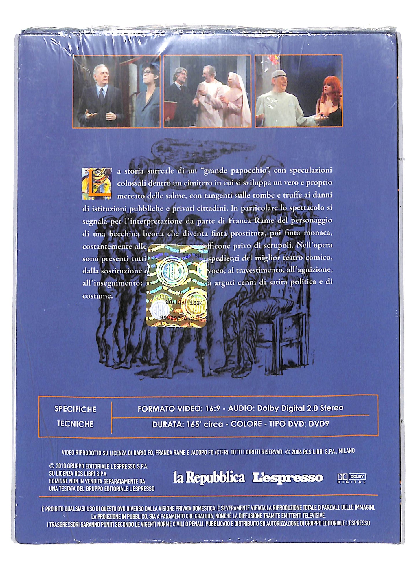 EBOND Dario Fo Settimo : ruba un po' meno vol.6 DIGIPACK DVD DB609311