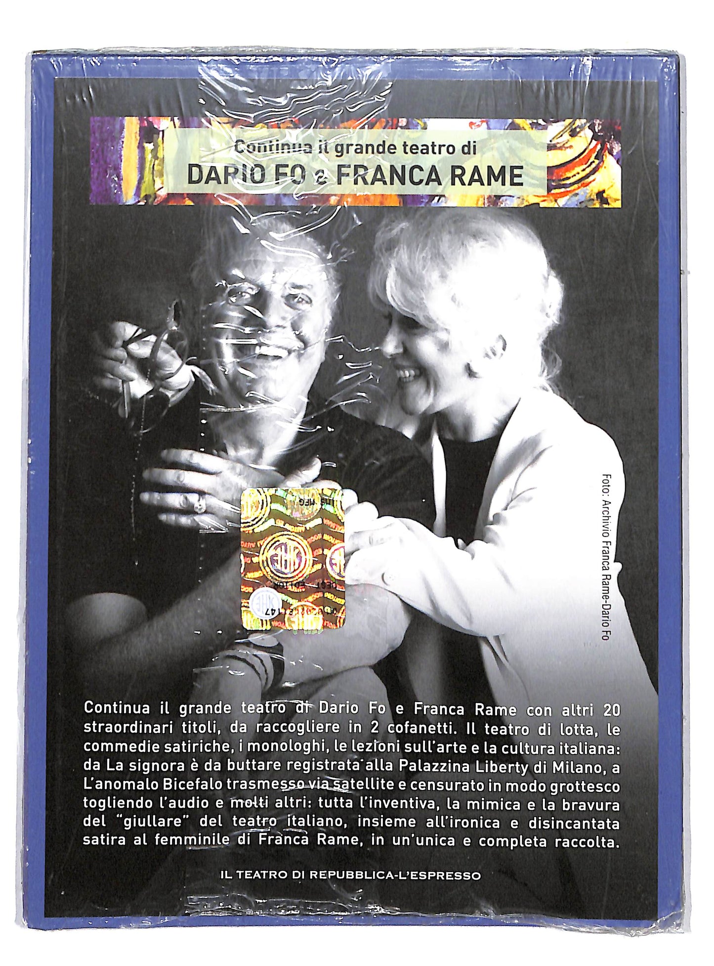 EBOND Teatro Di Dario Fo Franca Rame Fabulazzo Osceno EDITORIALE DVD DB609321