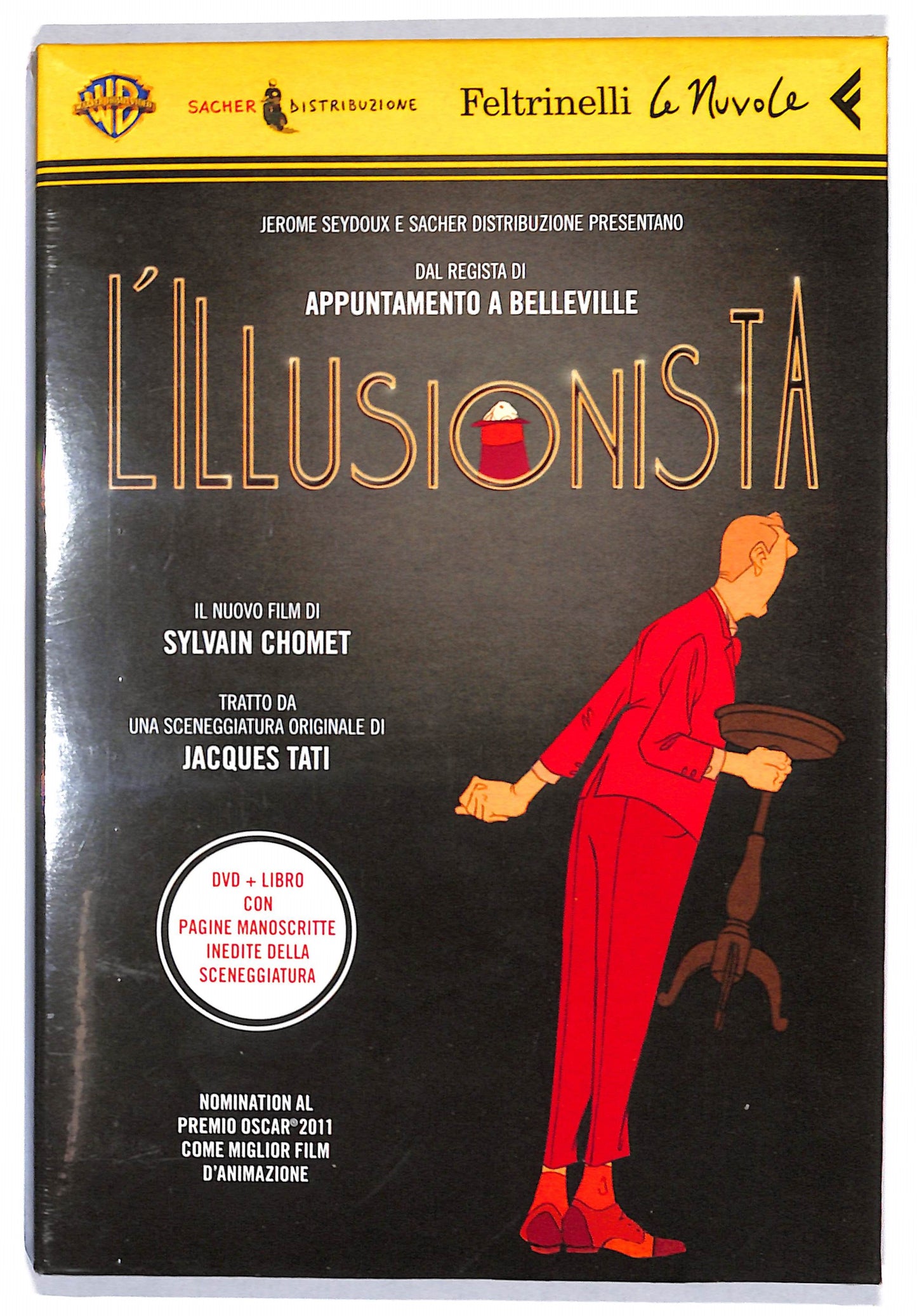 EBOND L'illusionista di Sylvain Chomet + libro DIGIPACK DVD DB609323