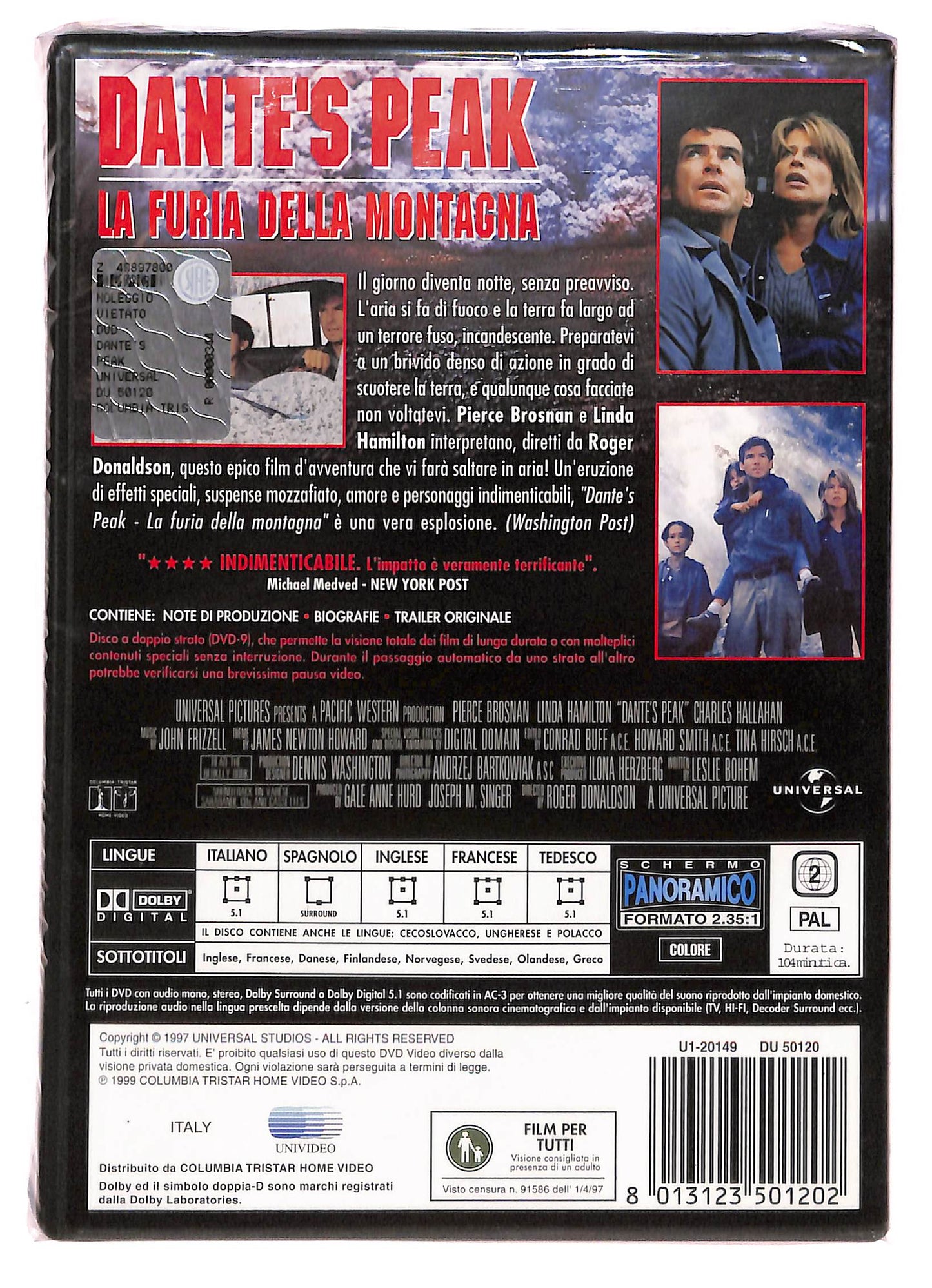 EBOND Dante's Peak - La furia della montagna DVD DB609354