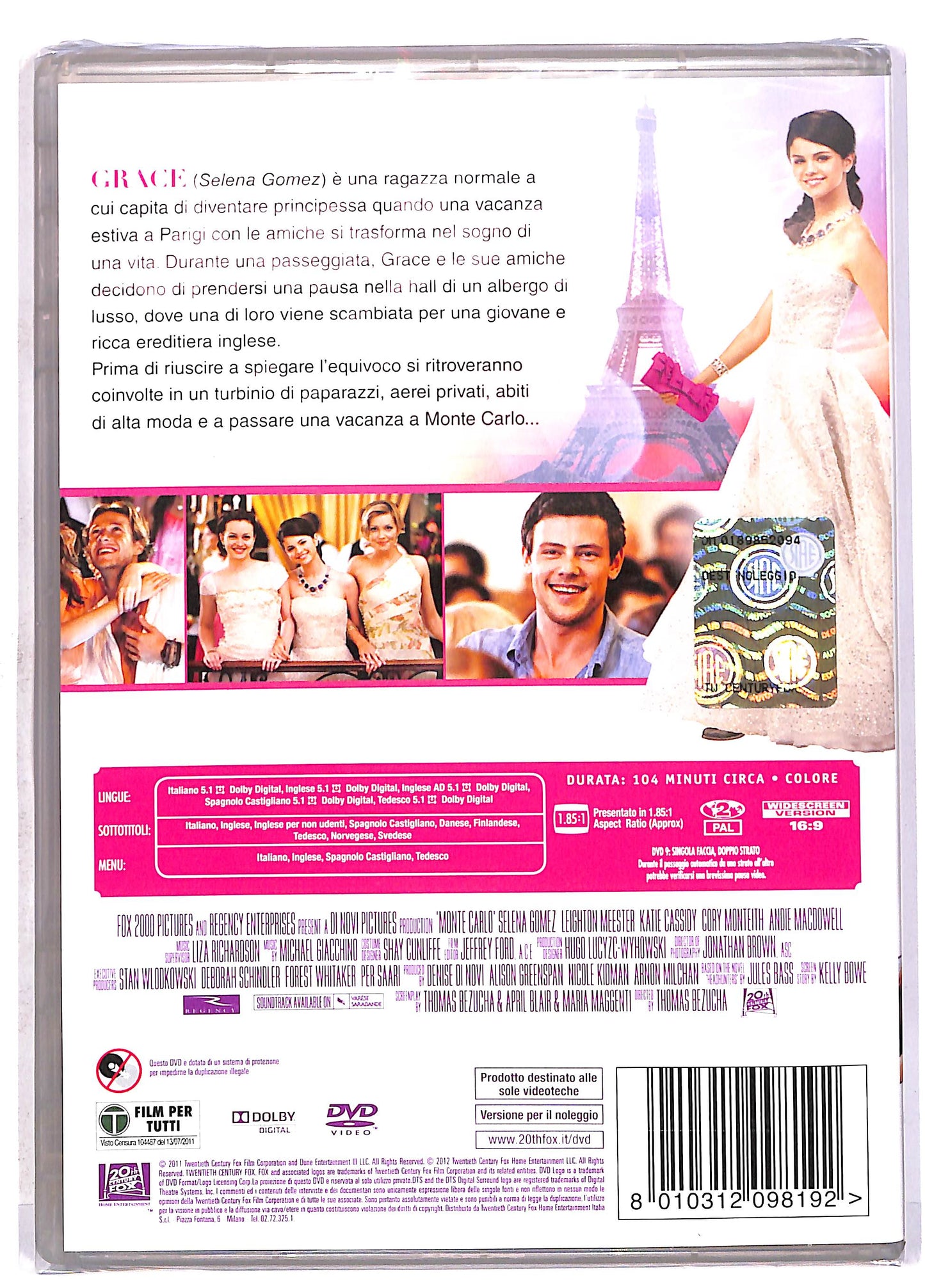 EBOND Montecarlo NOLEGGIO DVD DB609401