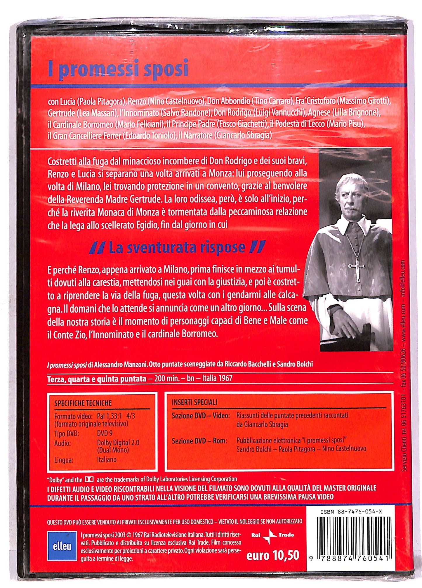 EBOND I Promessi Sposi - Volume 2 EDITORIALE DVD DB609418