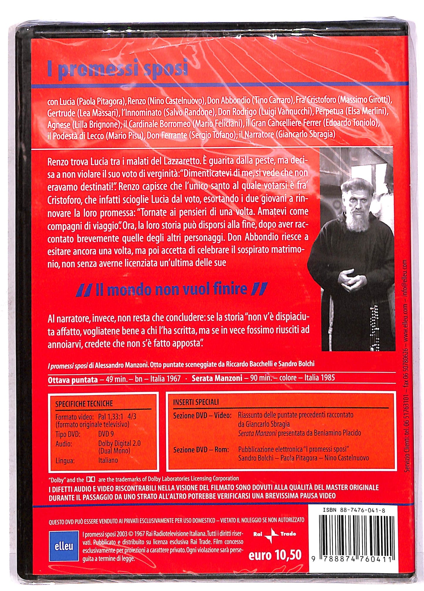 EBOND I Promessi Sposi - Volume 4 EDITORIALE DVD DB609420