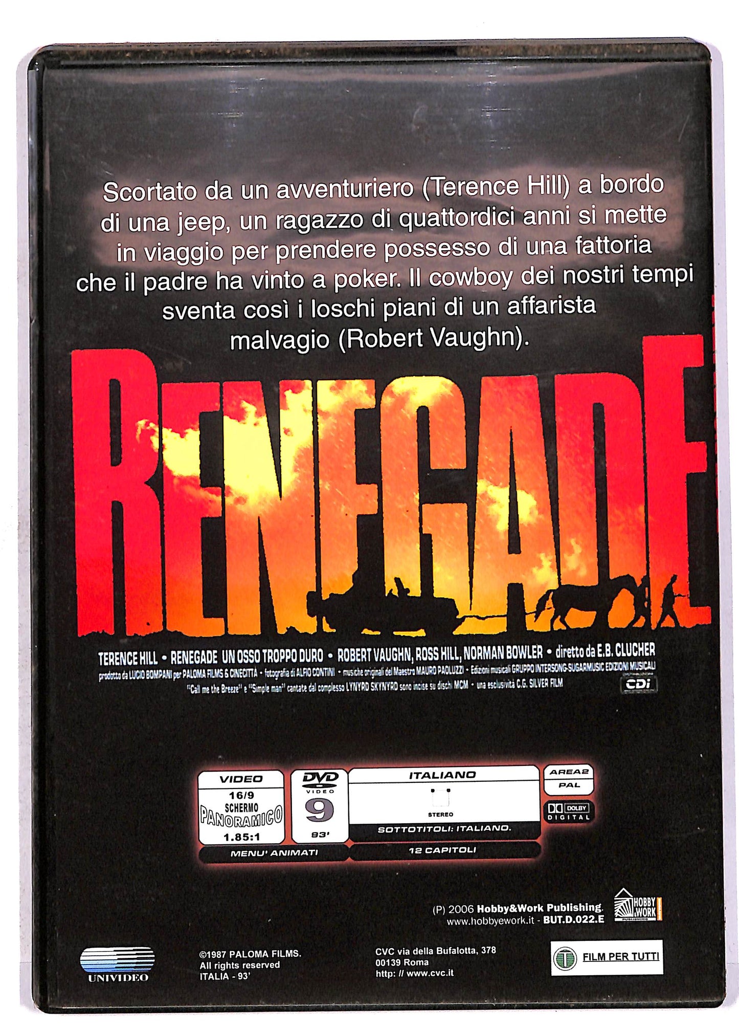 EBOND Renegade - Un Osso Troppo Duro Editoriale DVD DB609609