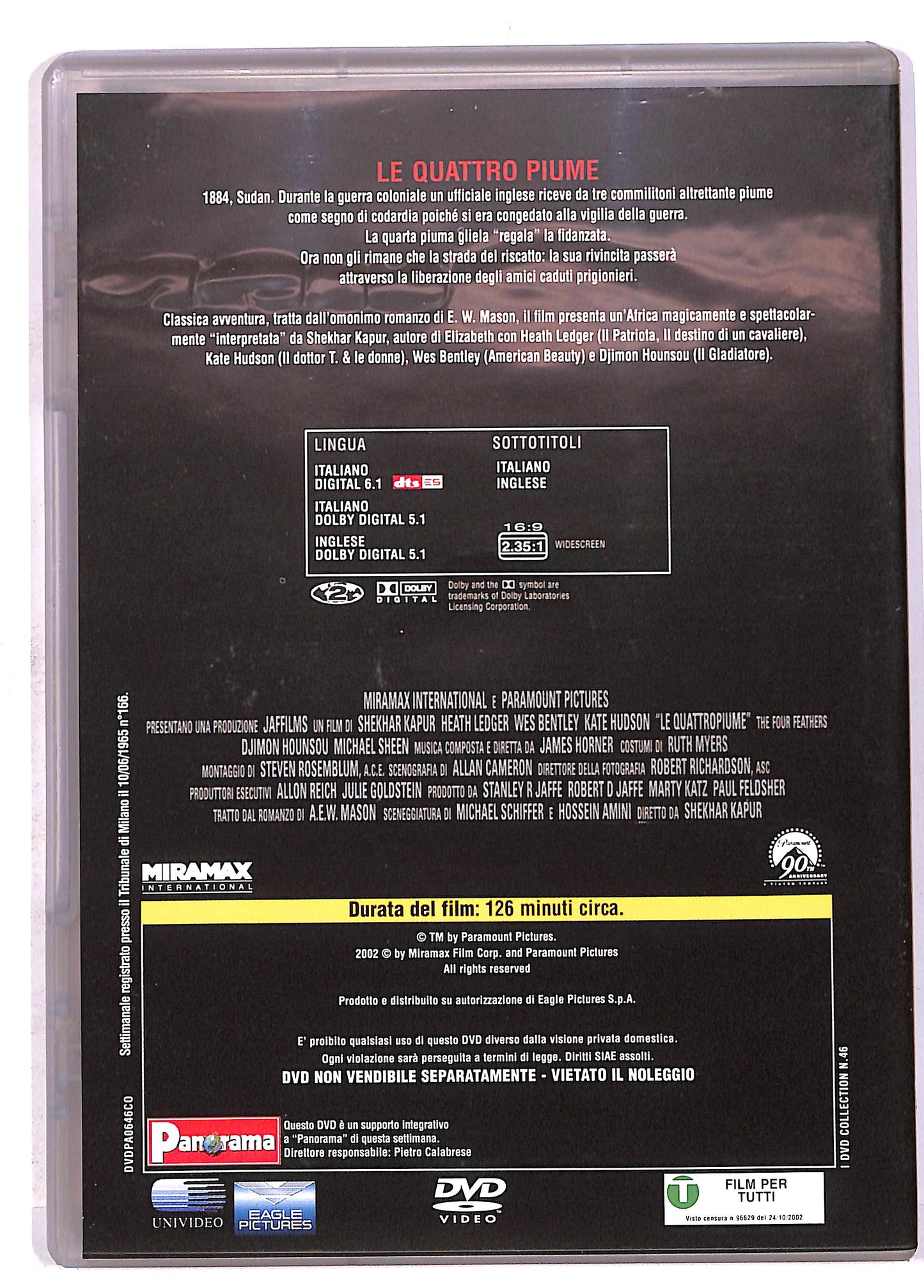 EBOND Le Quattropiume Editoriale DVD DB609643