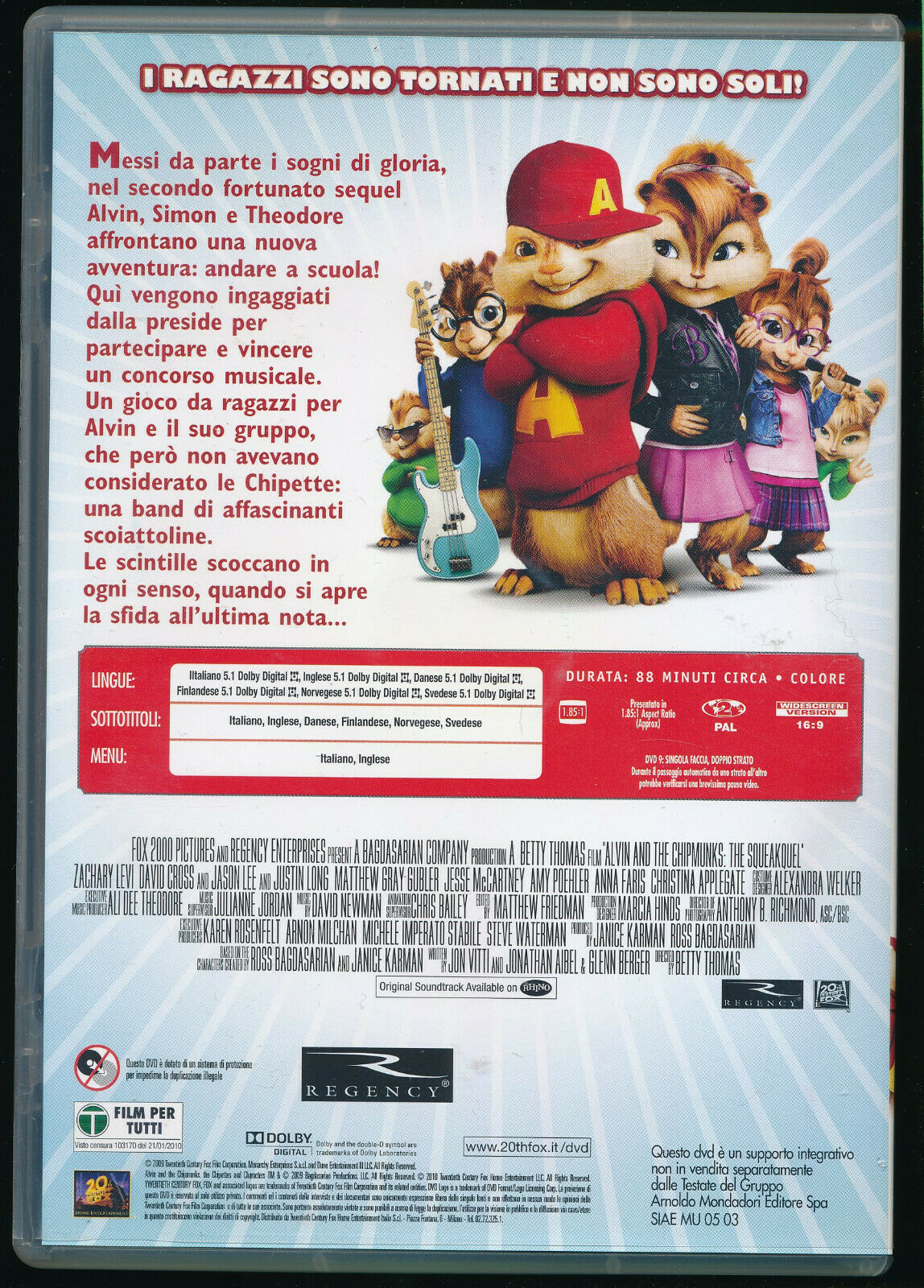 EBOND Alvin Superstar 2 DVD DB610134