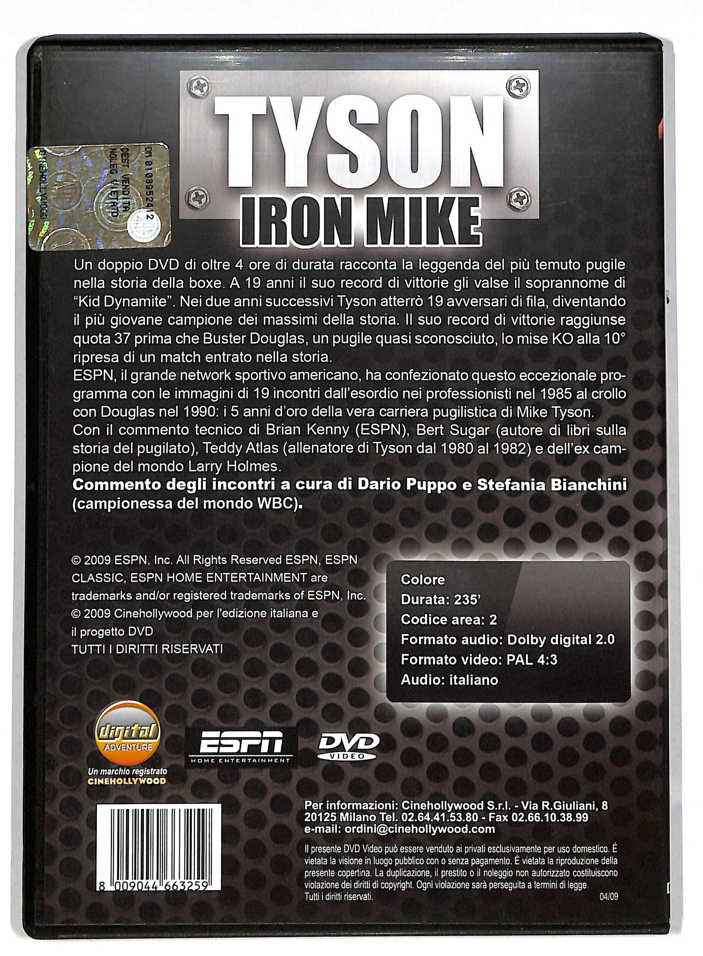 EBOND Tyson - Iron mike DVD DB610147