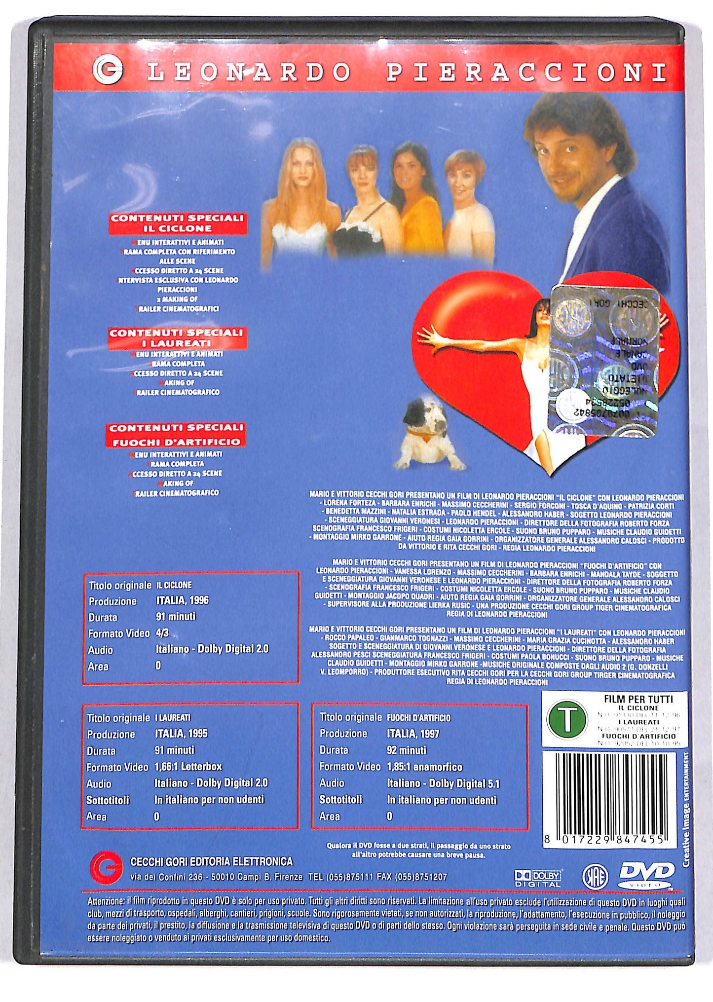 EBOND Leonardo Pieraccioni (3) DVD DB610418
