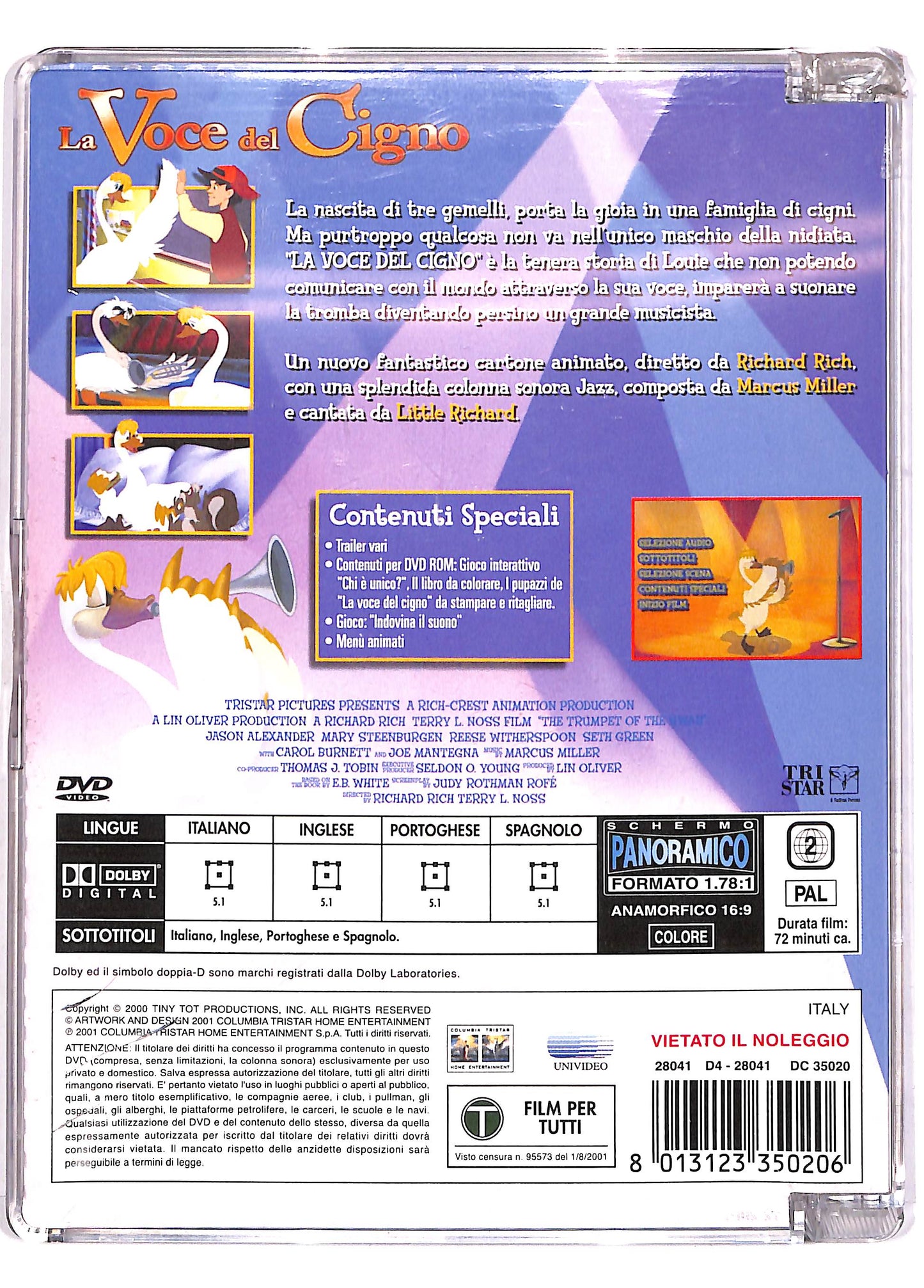EBOND La Voce Del Cigno Sjb DVD DB610602