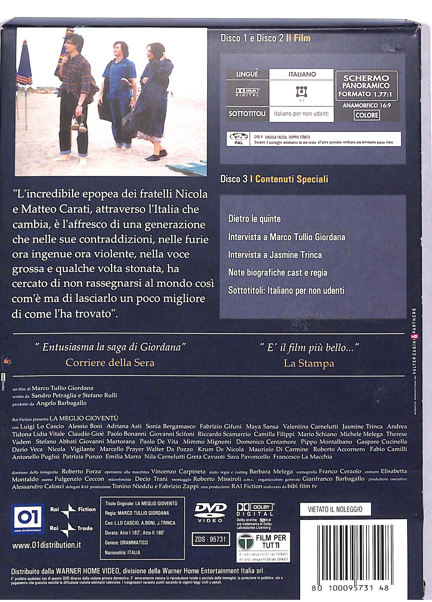 EBOND La meglio gioventu Atto I e II DIGIPACK DVD DB610974