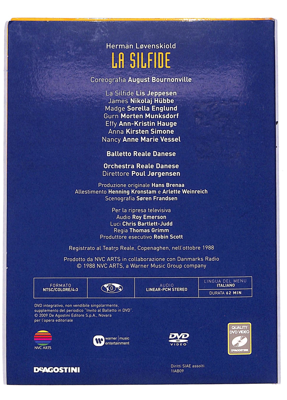 EBOND Invito al balletto in La silfide vol 9 EDITORIALE DVD DB611222