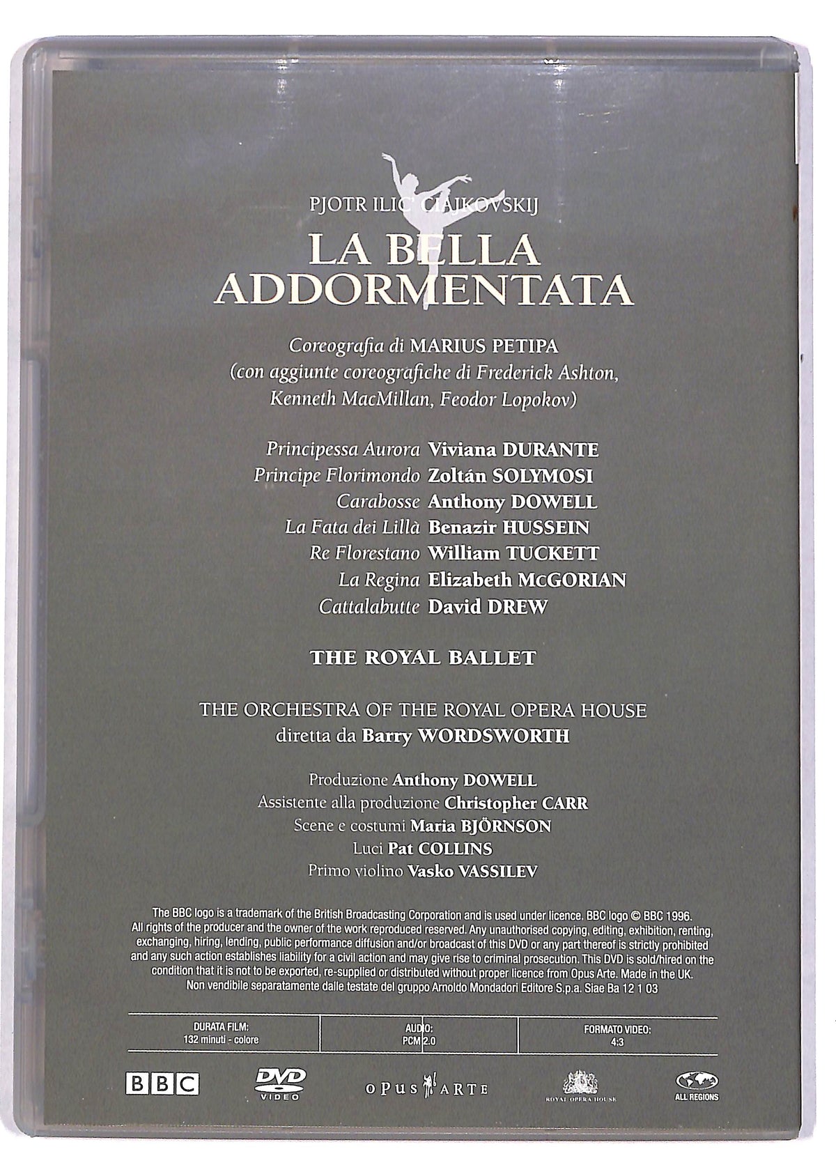 EBOND La Bella Addormentata - Pjotr Ilic' Ciajkovskij DVD DB611265
