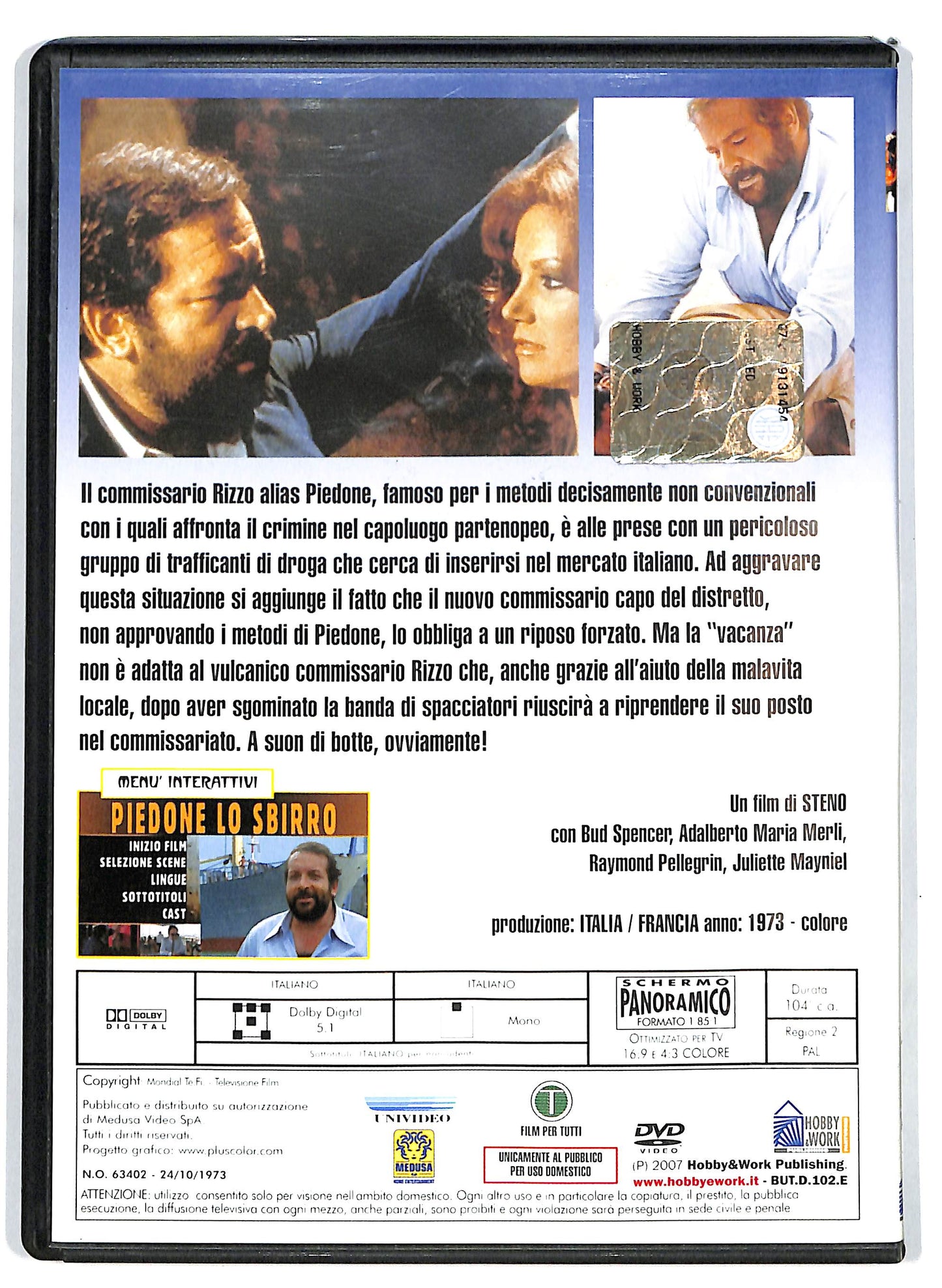 EBOND Piedone lo Sbirro EDITORIALE DVD DB611424