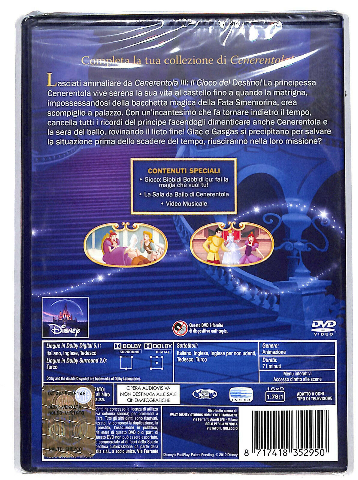 EBOND Cenerentola 3 - Il Gioco Del Destino DVD DB611458