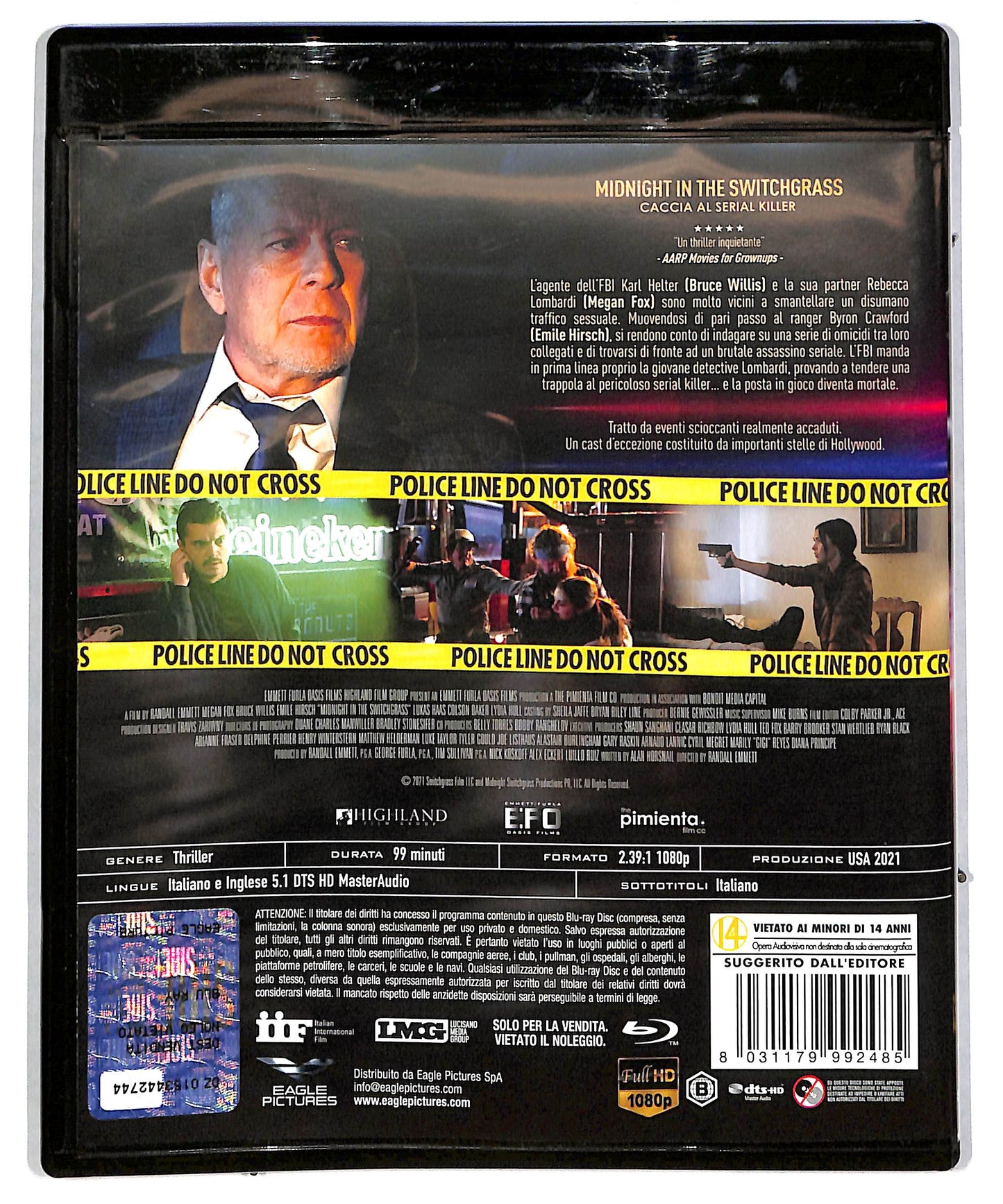EBOND Midnight in the Switchgrass - Caccia al serial killer BLURAY DB612635