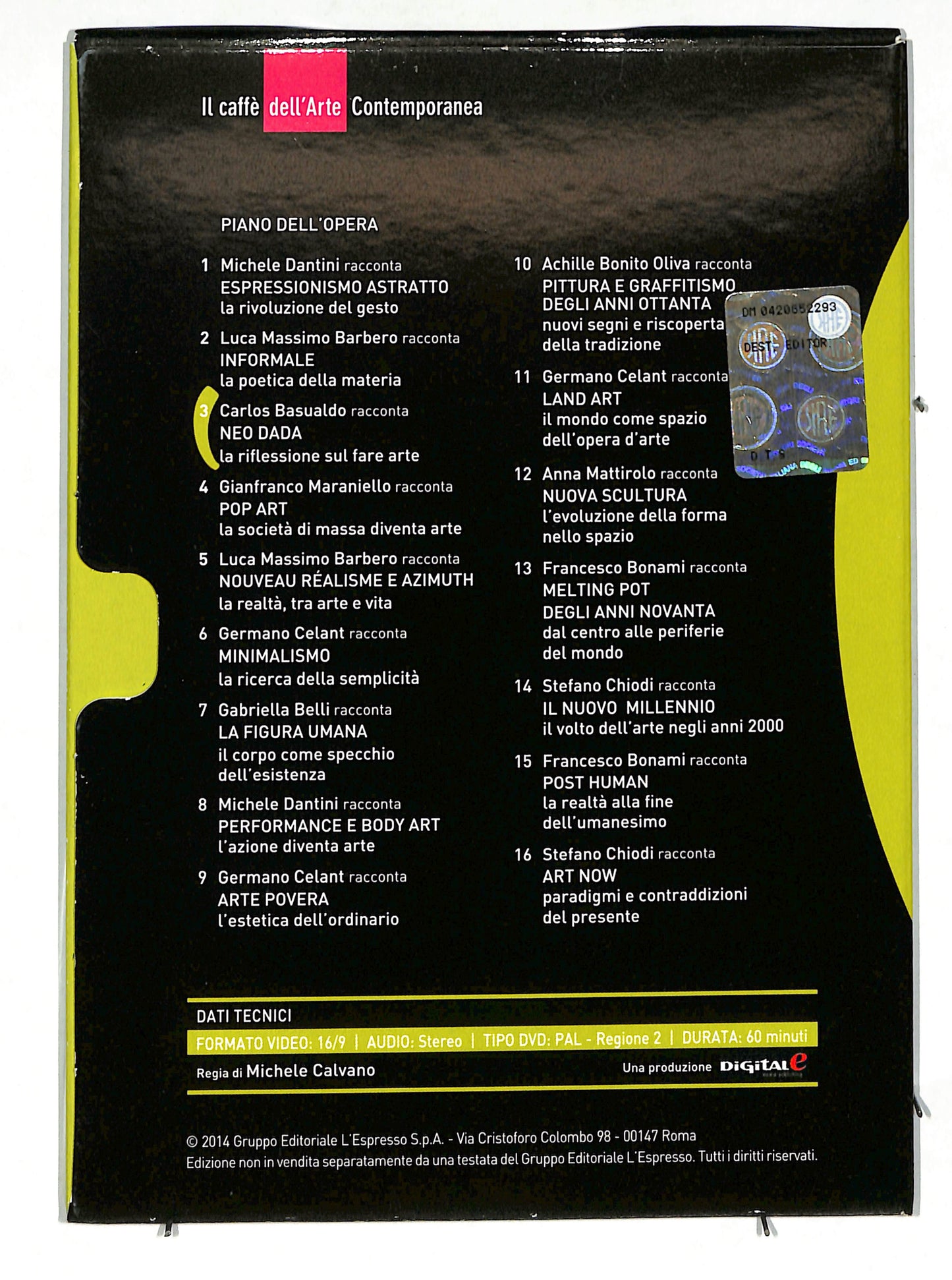 EBOND Neo Dada - Carlos Basualdo vol 3 EDITORIALE DVD DB612802
