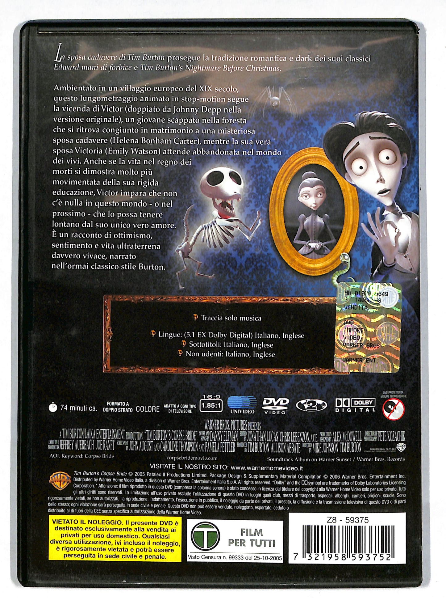 EBOND La sposa cadavere DVD DB612823