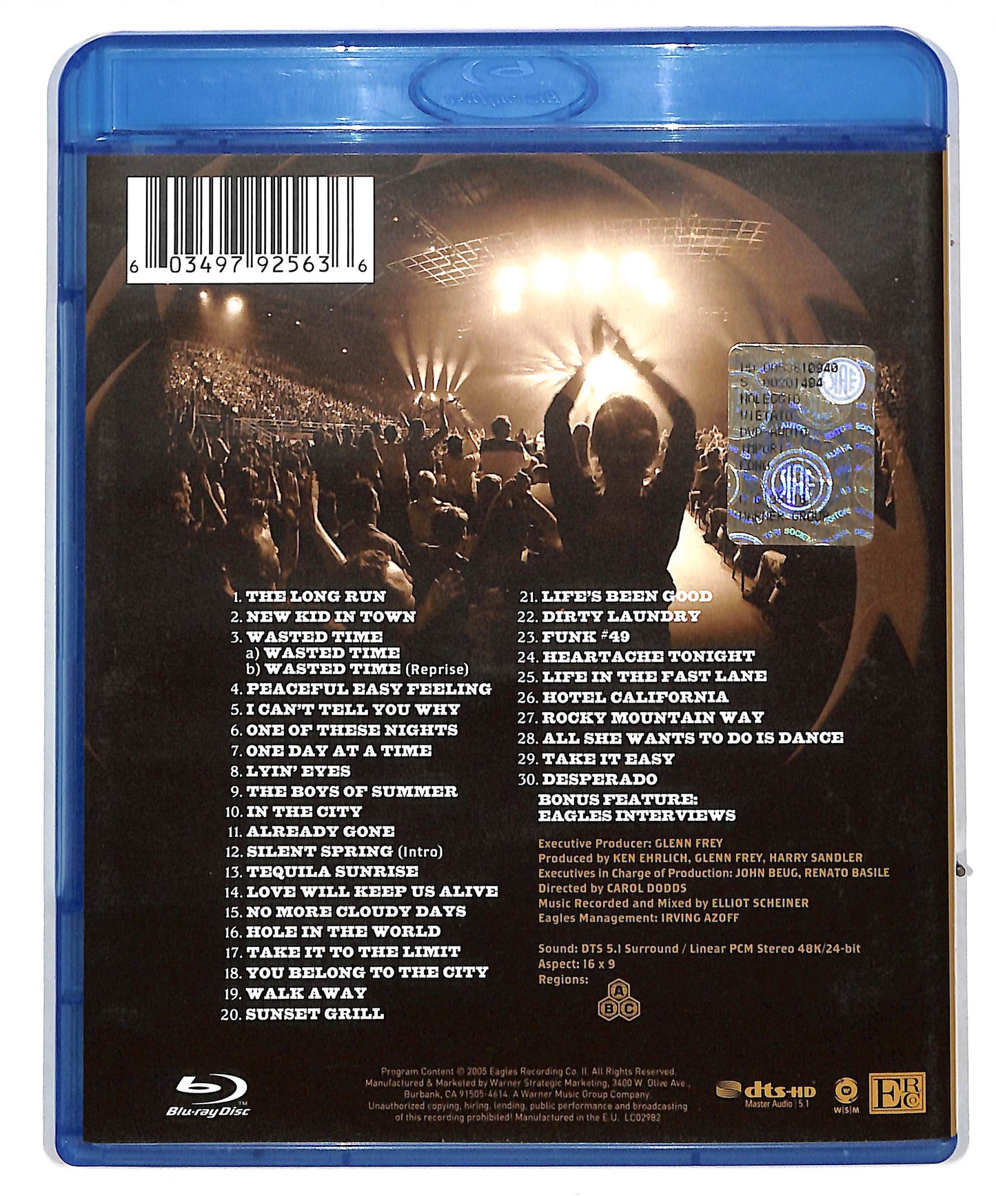 EBOND Eagles - Farewell Tour 1 - Live From Melbourne BLURAY DB613130