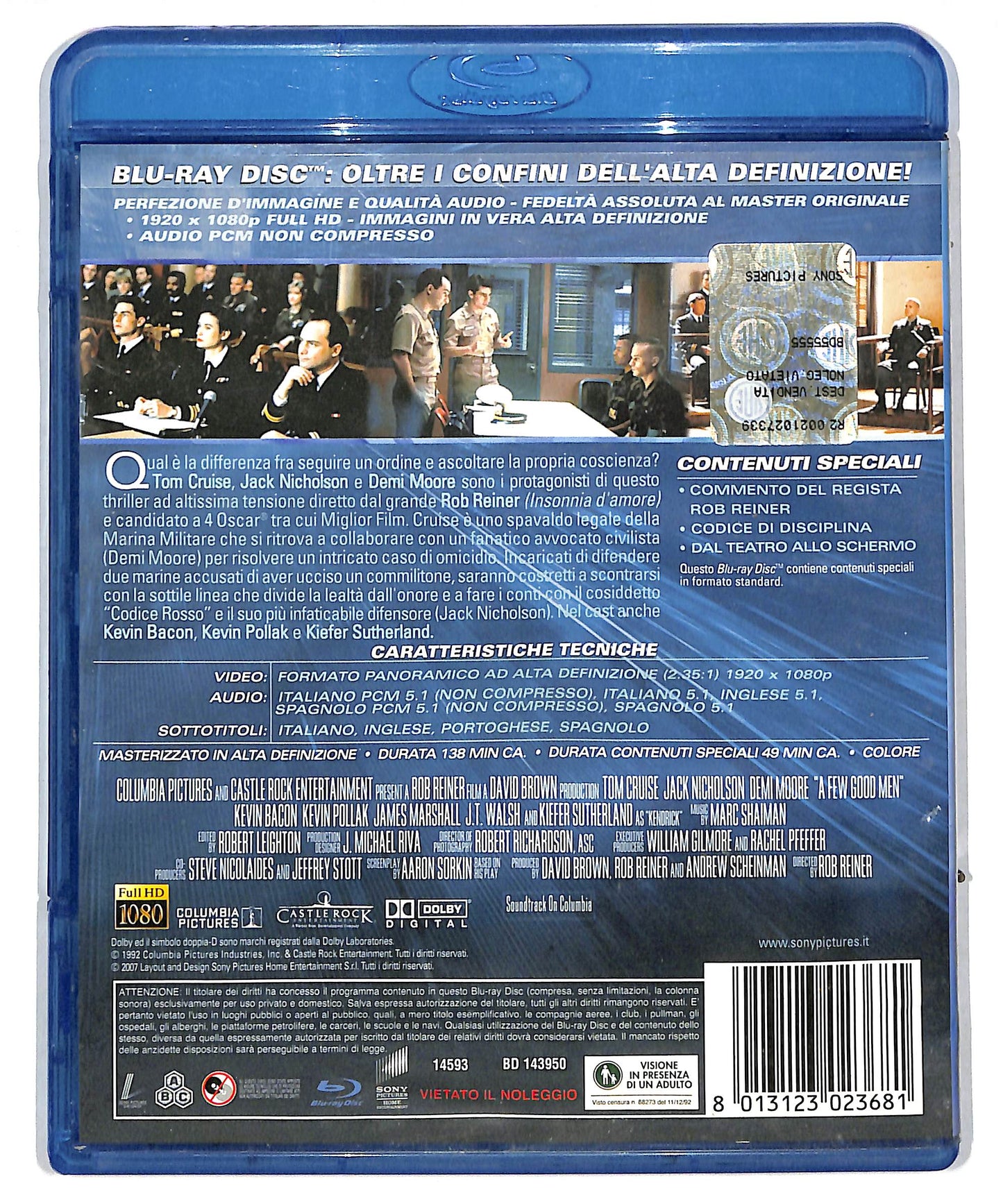 EBOND Codice d'onore BLURAY DB613133