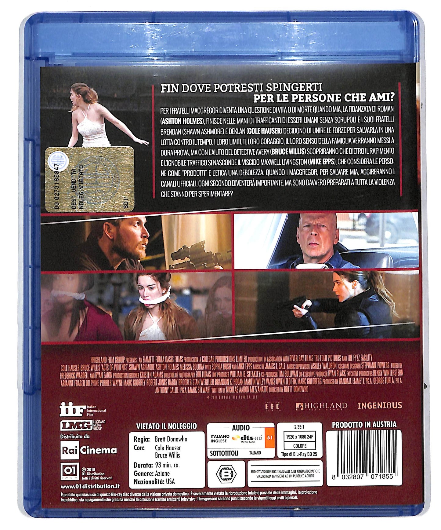 EBOND Acts of violence BLURAY DB613172
