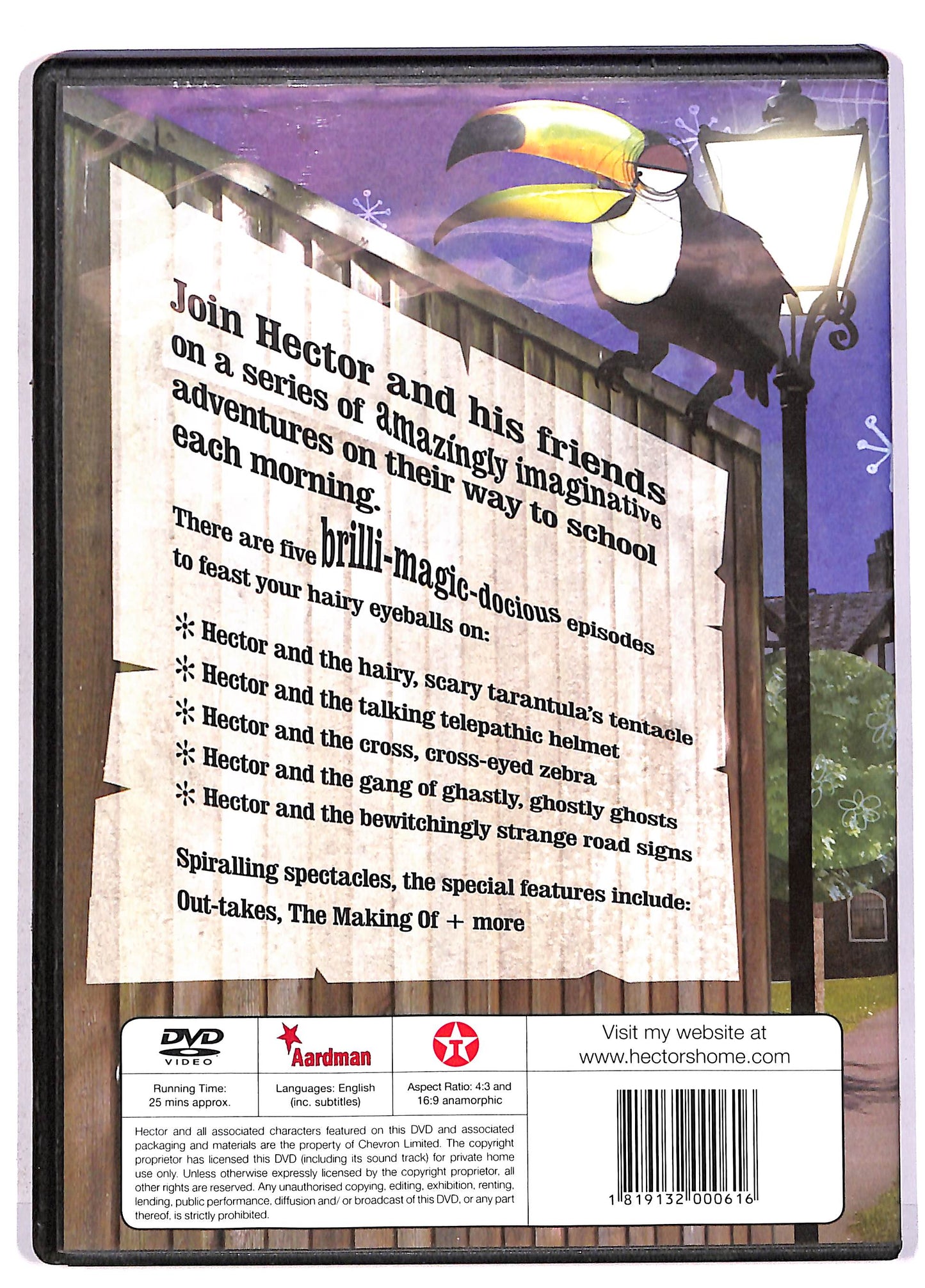 EBOND The Peculiar Adventures of Hector in Inglese DVD DB613303