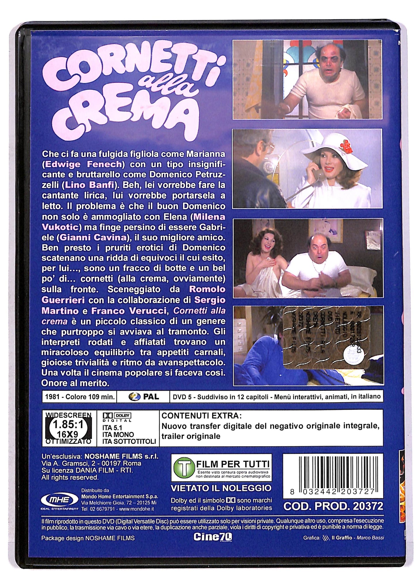 EBOND Cornetti alla crema DVD DB613334