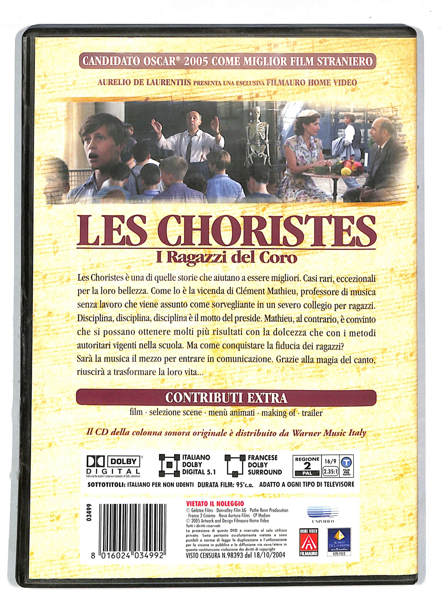 EBOND Les Choristes - I ragazzi del coroLes DVD DB614432