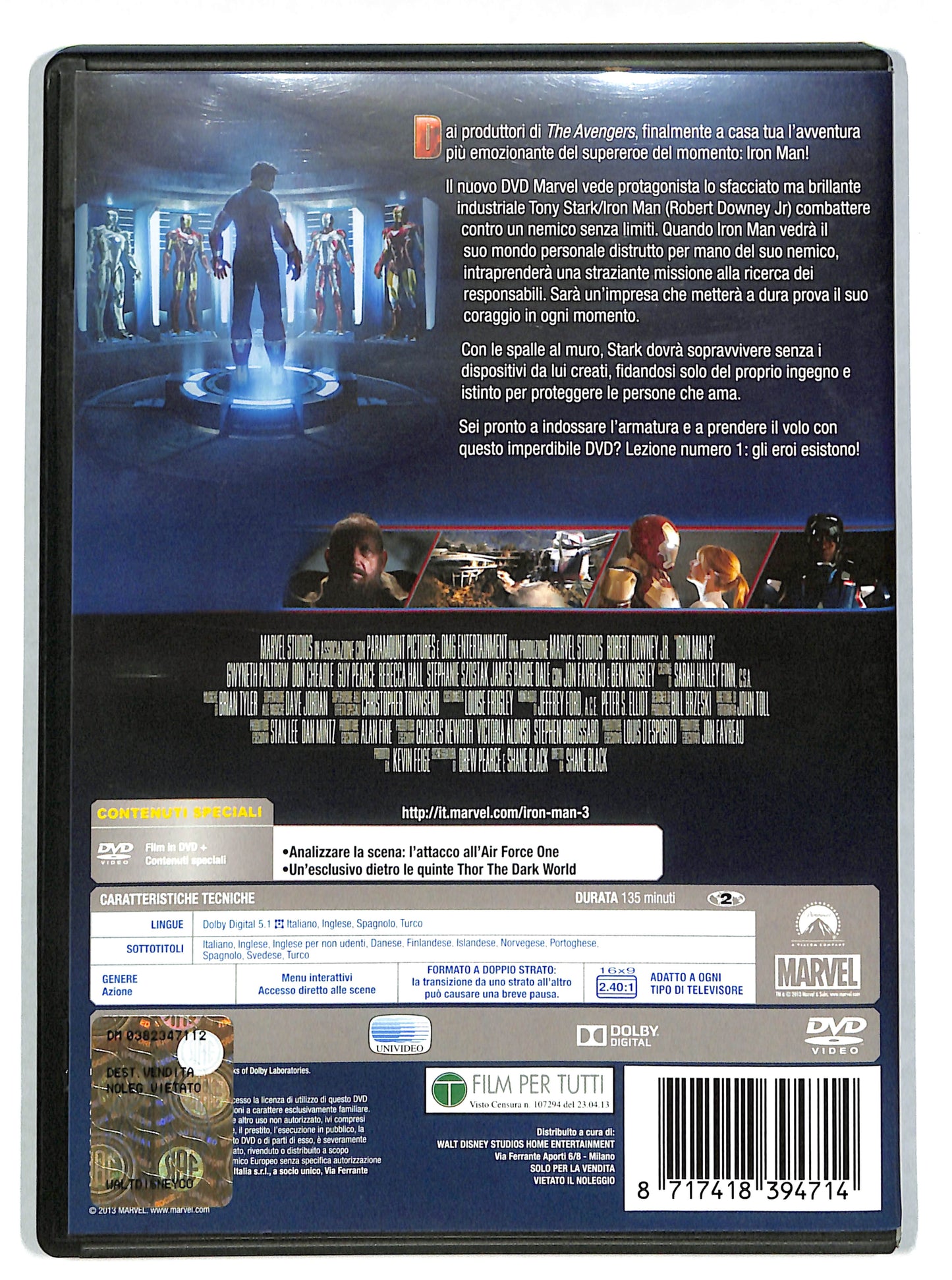 EBOND Iron Man 3 DVD DB614452