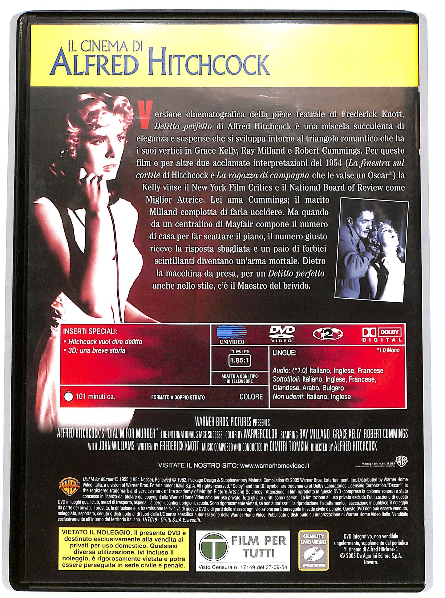 EBOND Delitto perfetto EDITORIALE DVD DB614638