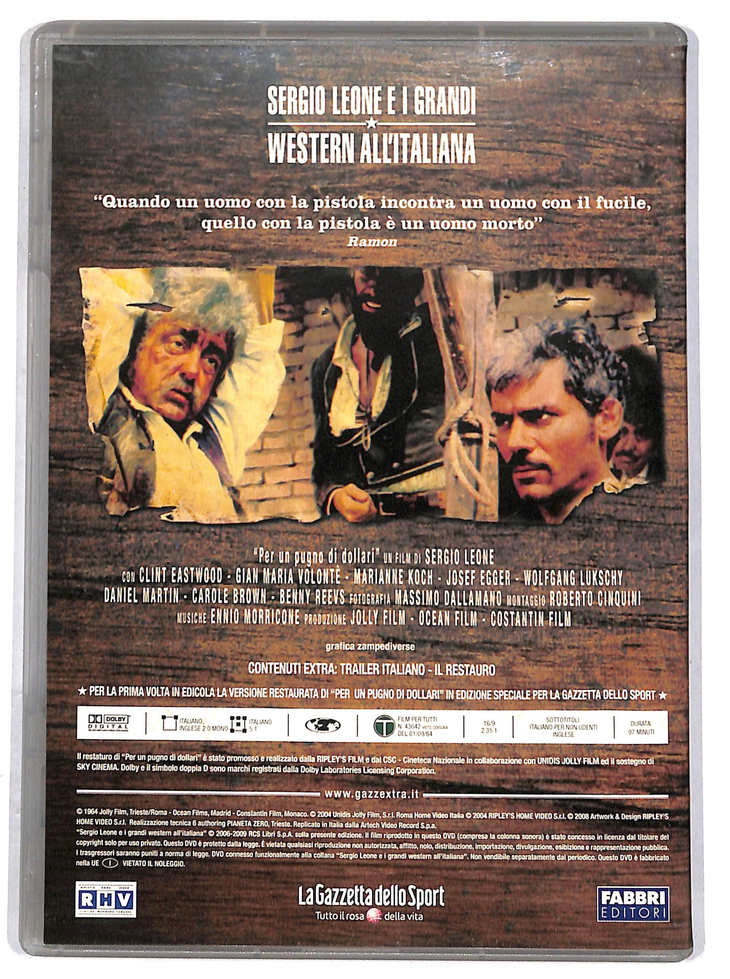 EBOND Per un pugno di dollari EDITORIALE DVD DB614661