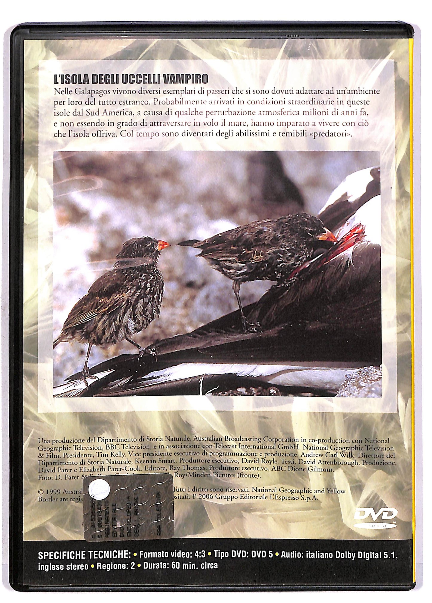 EBOND NG Enciclopedia degli animali Uccelli V EDITORIALE DVD DB615407