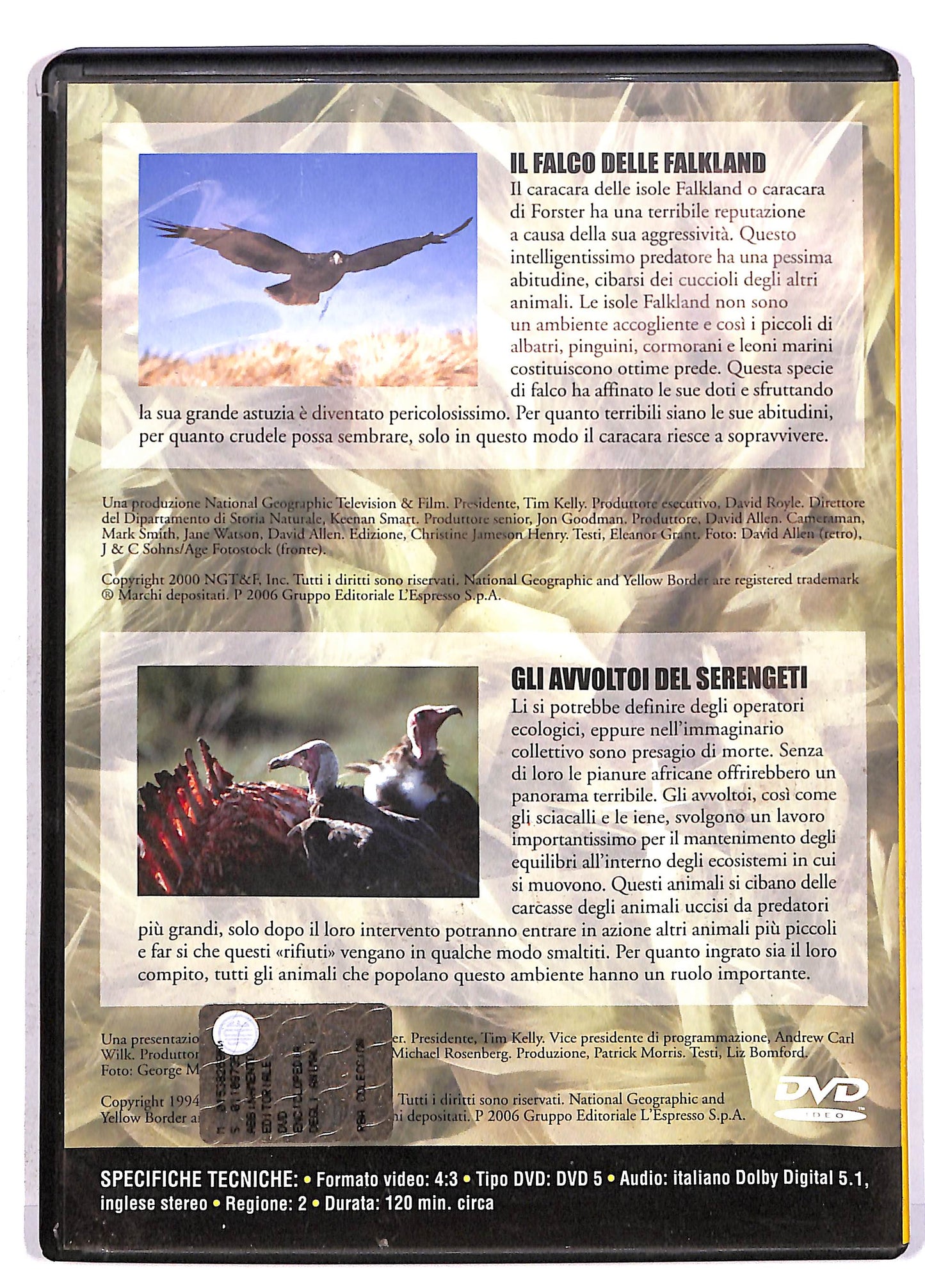 EBOND NG Enciclopedia degli animali Ucceelli II EDITORIALE DVD DB615410