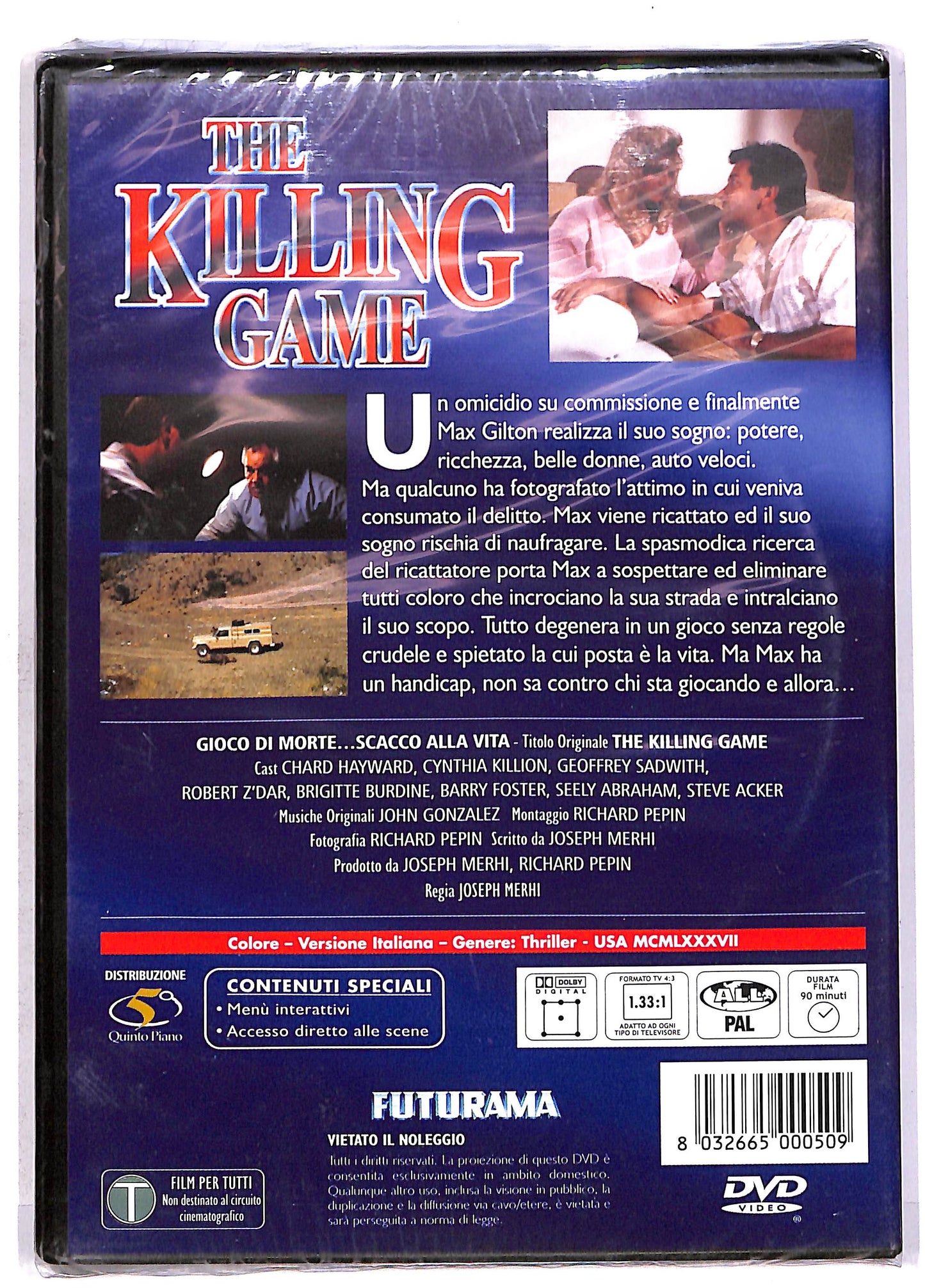 EBOND The Killing Game DVD DB615448