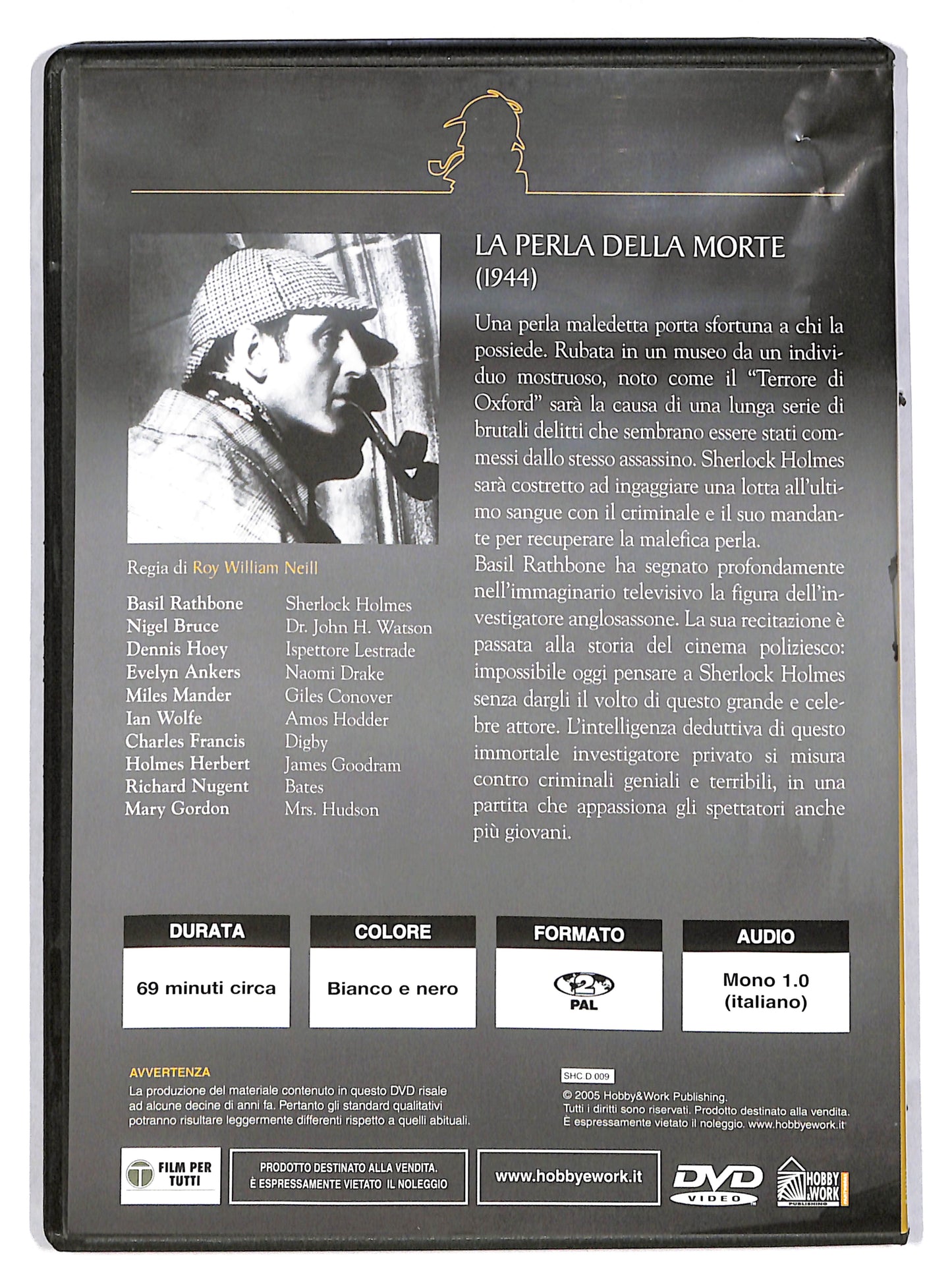 EBOND Sherlock Holmes vol 9 - la perla della morte EDITORIALE DVD DB616613