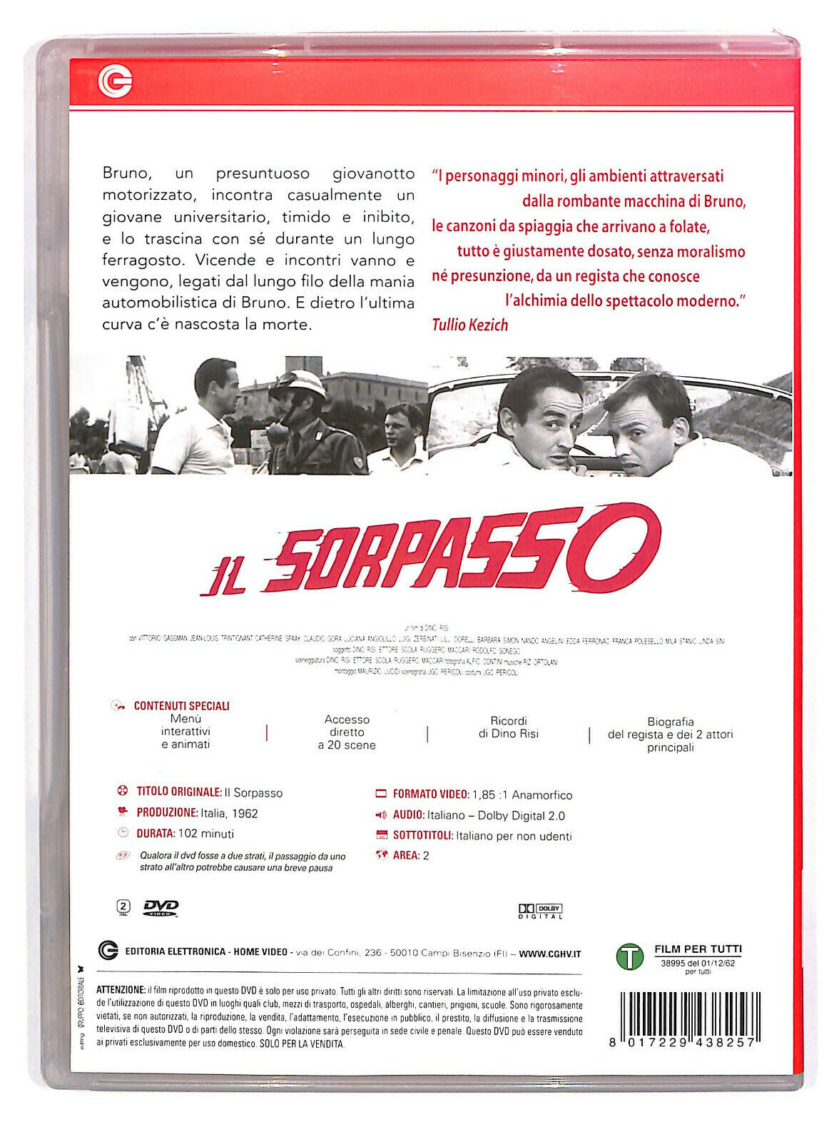EBOND Il Sorpasso DVD DB620802