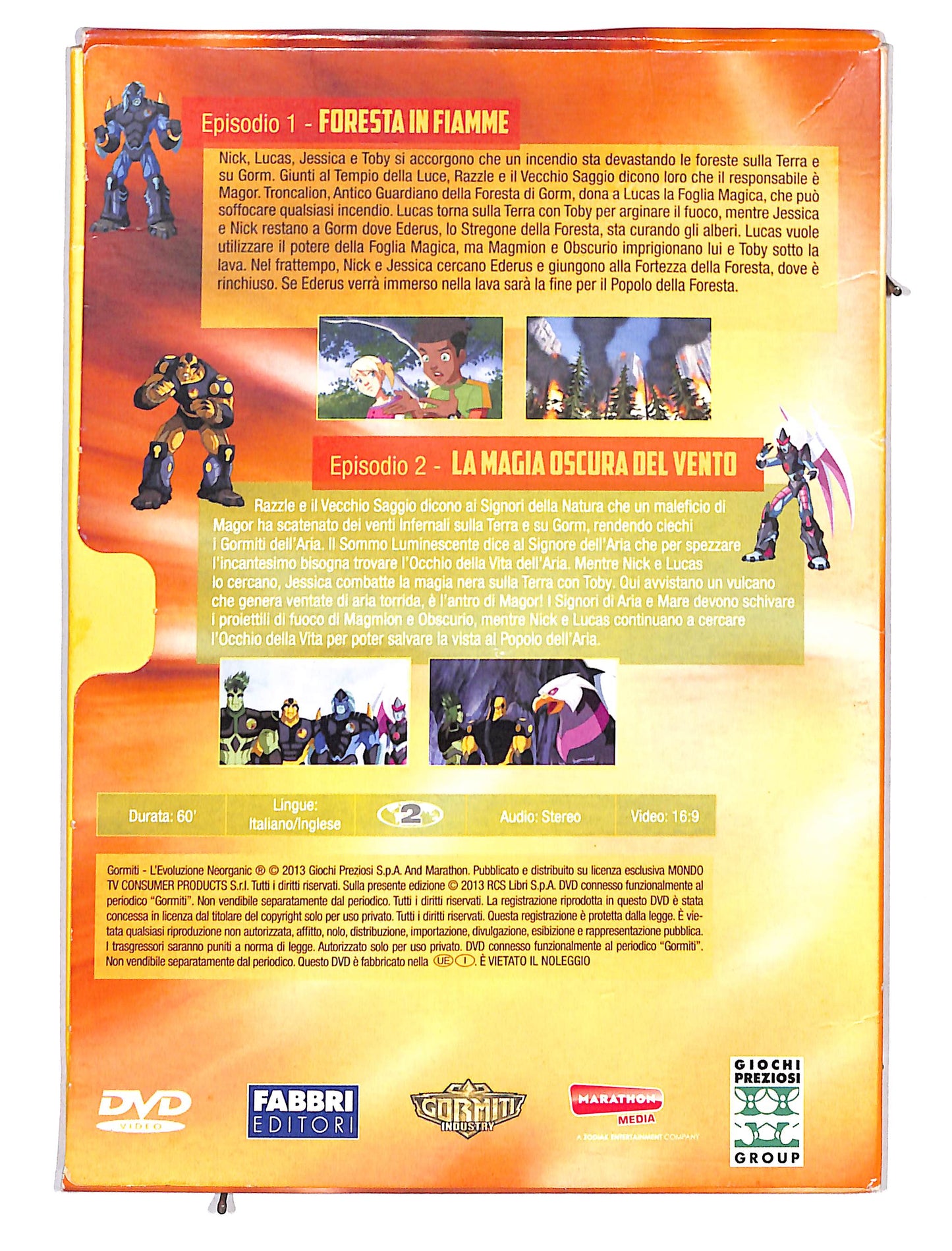 EBOND Gormiti l'evoluzione Neorganic vol.15 DVD DB621112