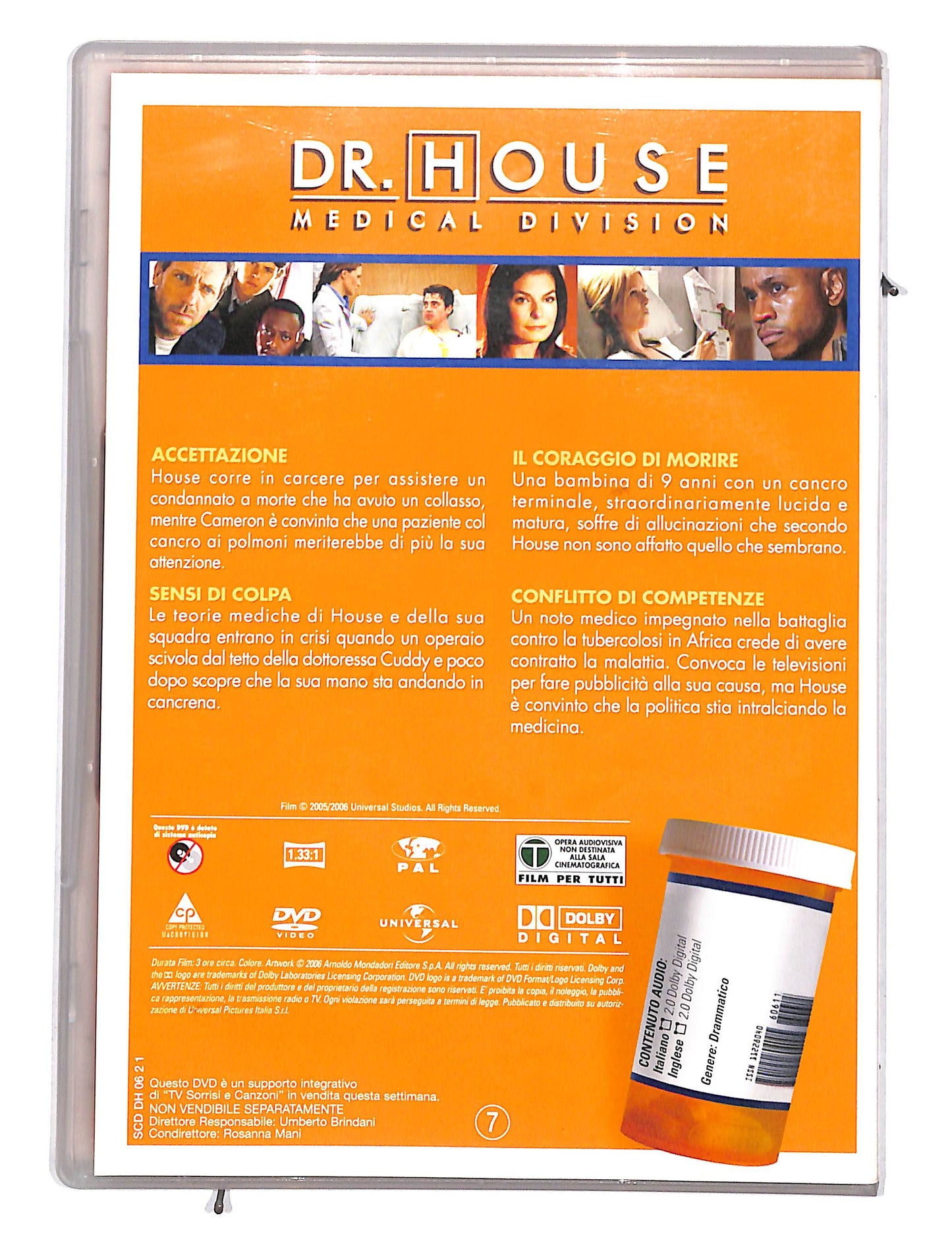 EBOND Dr.House stagione 2 disco 1 EDITORIALE DVD DB621115