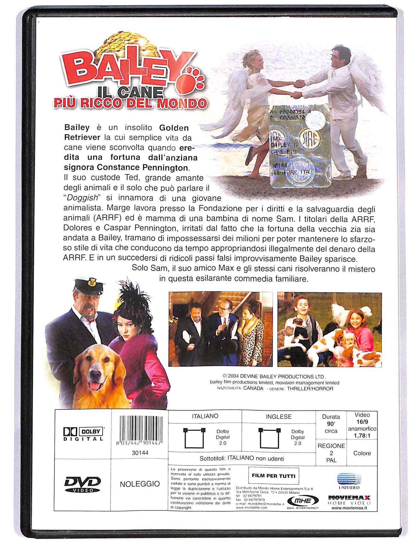 EBOND Bailey Il cane piu ricco del mondo Noleggio DVD DB621128