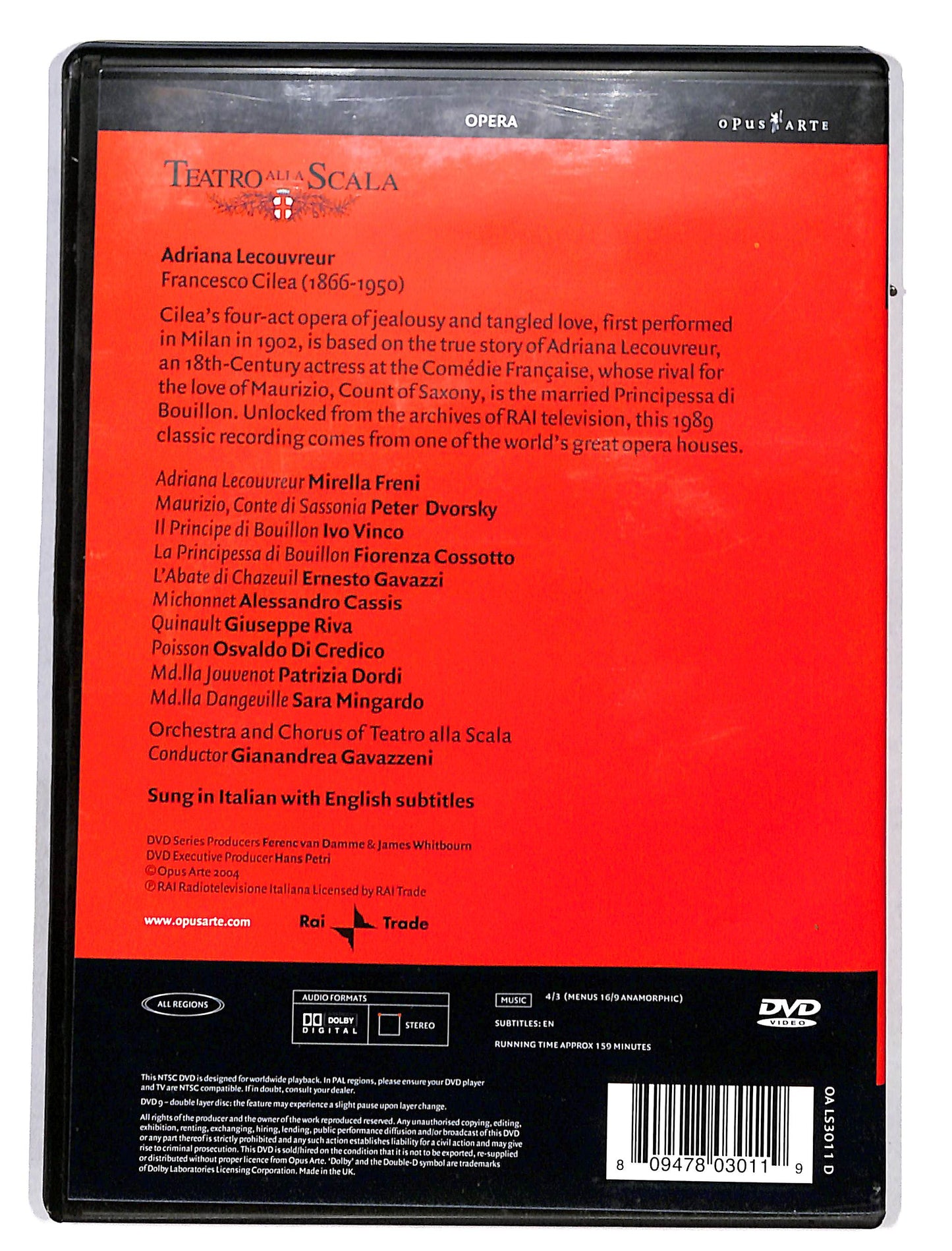 EBOND Cilea Adriana Lecouvreur DVD DB621131