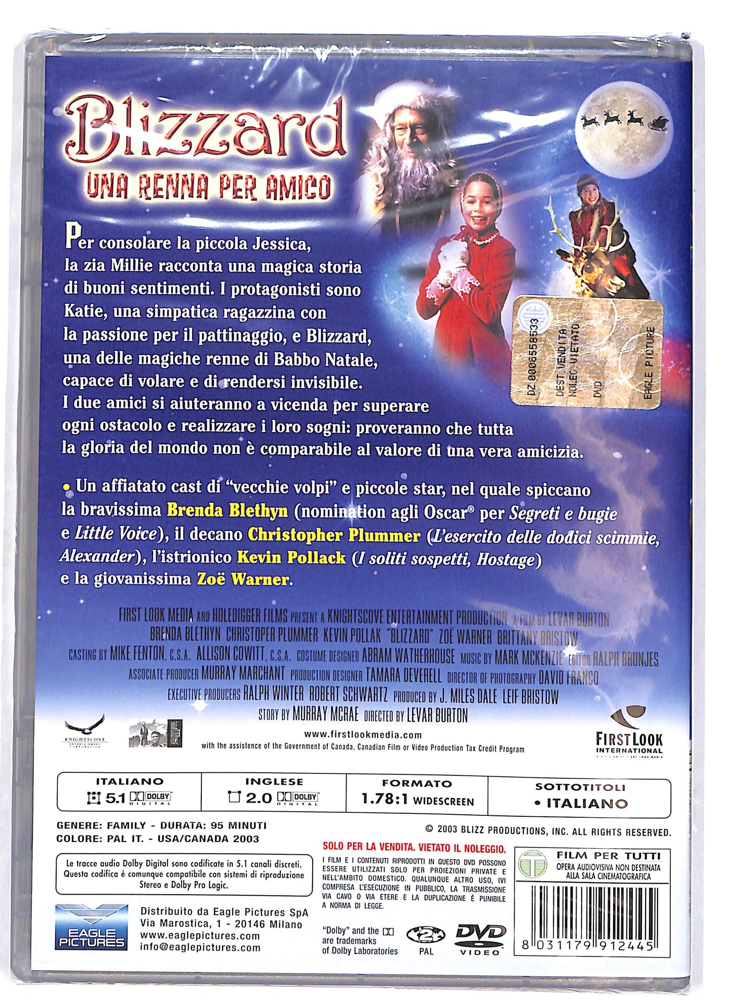 EBOND Blizzard una renna per amico DVD DB621814