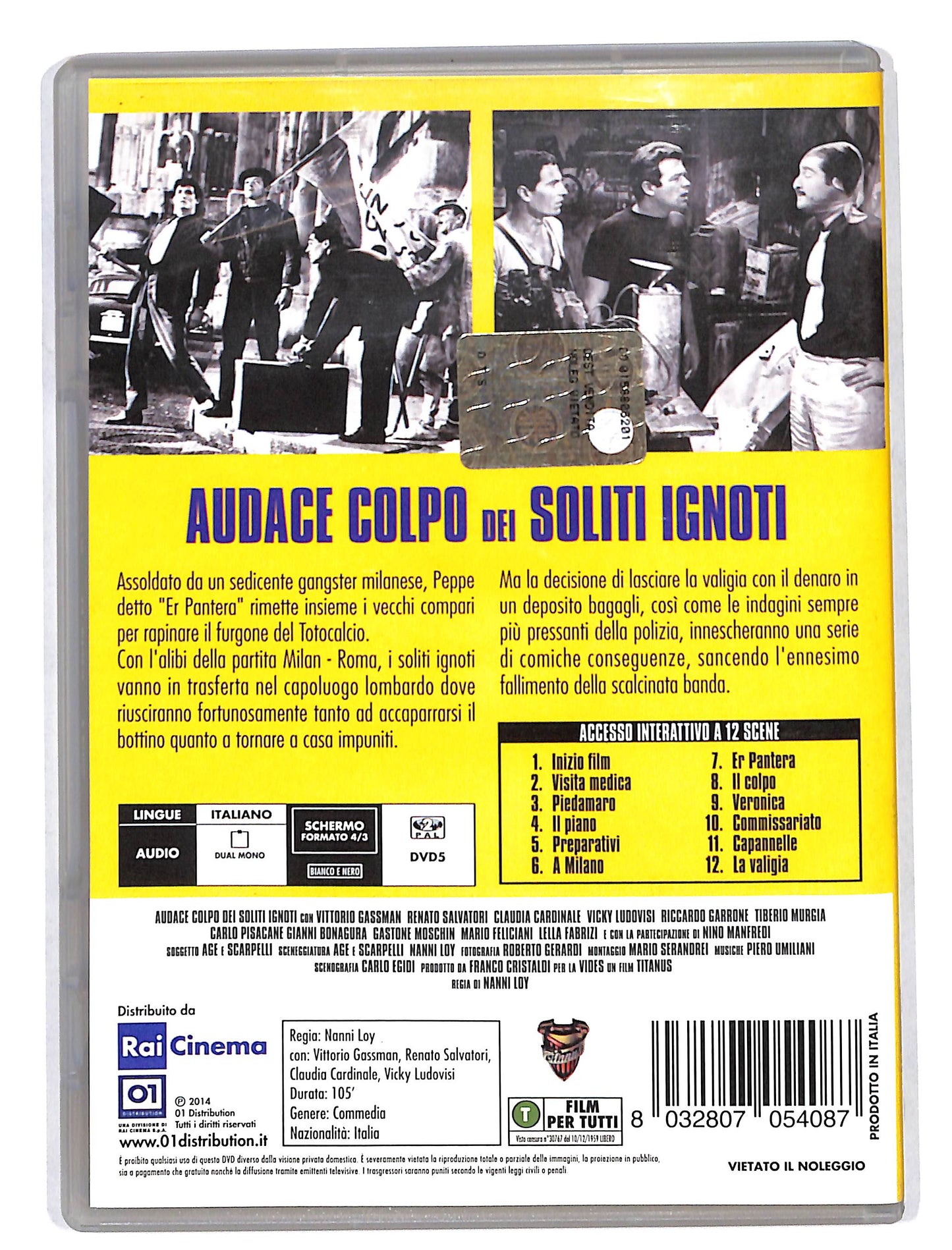 EBOND Audace Colpo dei soliti ignoti DVD DB622610