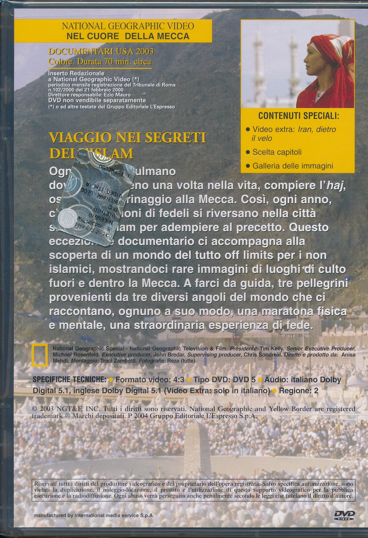 EBOND Nel cuore della Mecca - National Geographic DVD DB622931