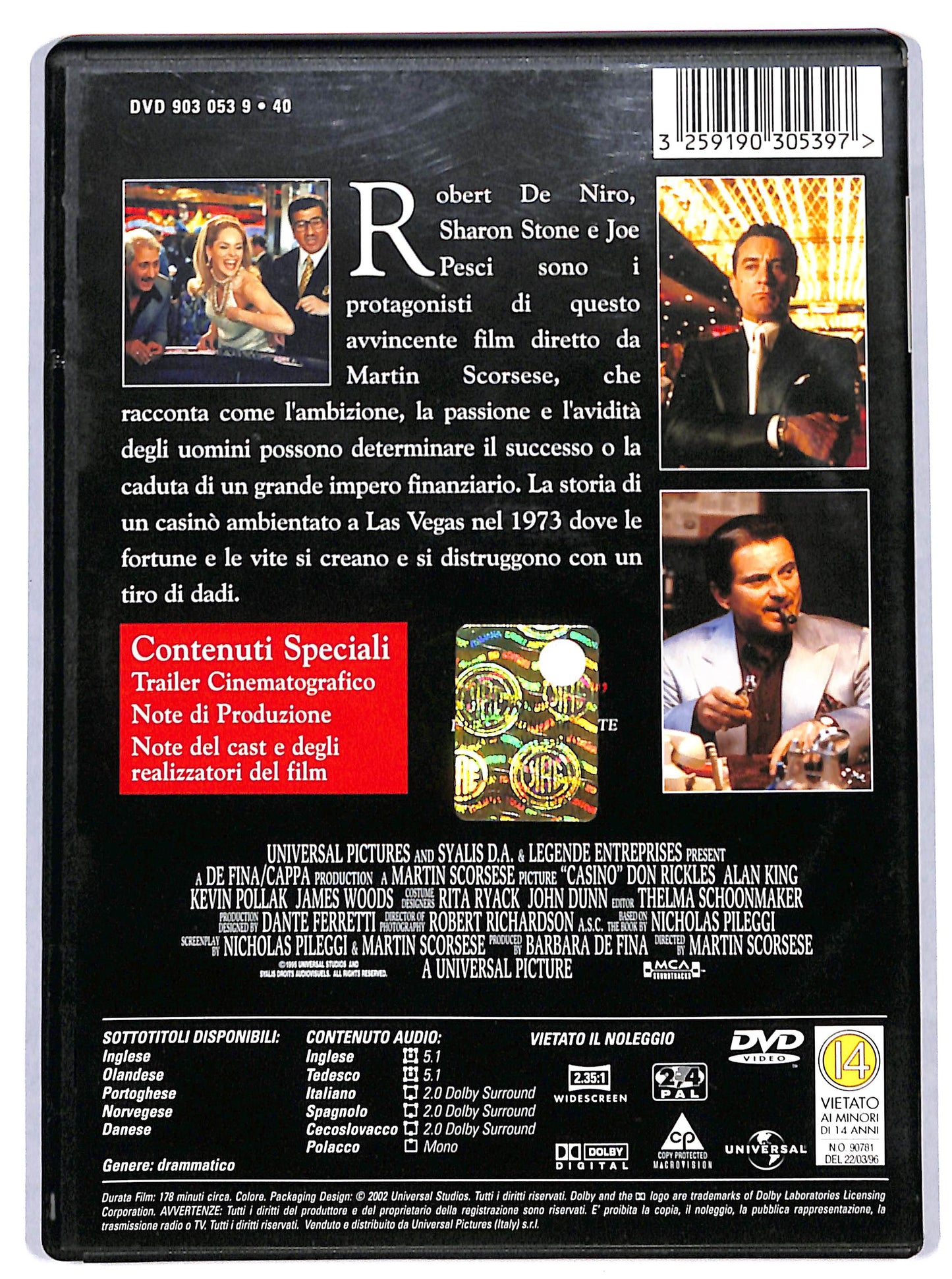 EBOND casino' DVD DB623932