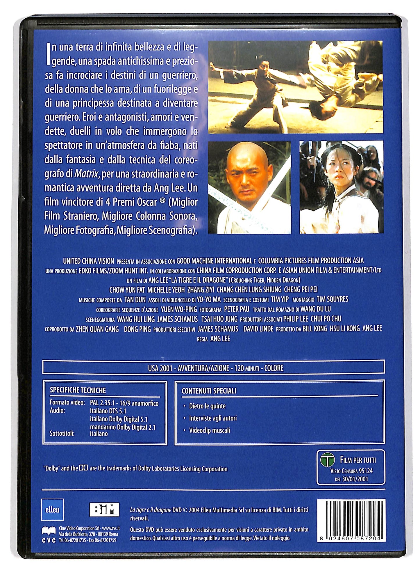EBOND La tigre e il dragone DVD DB624158