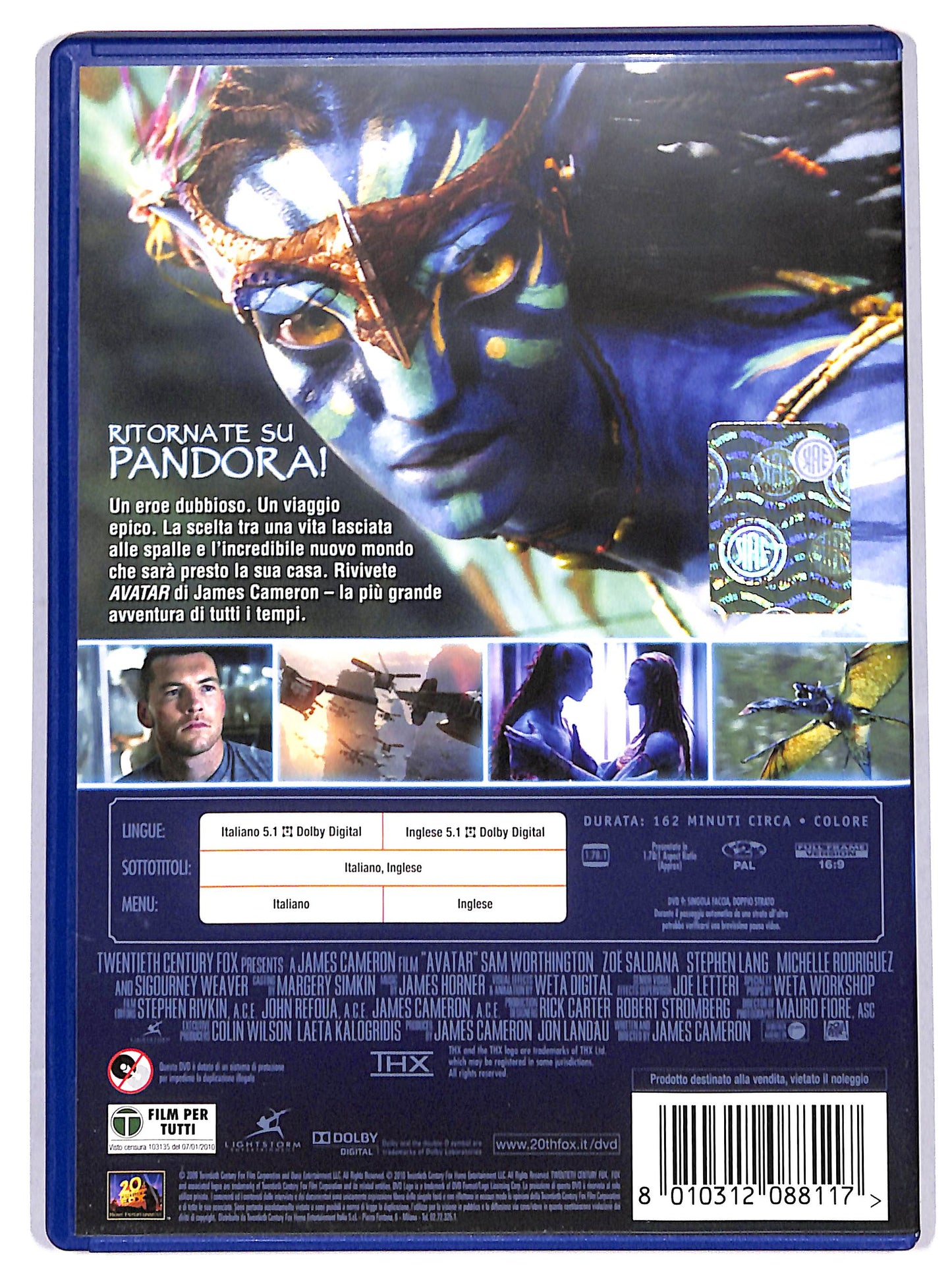 EBOND avatar DVD DB624325
