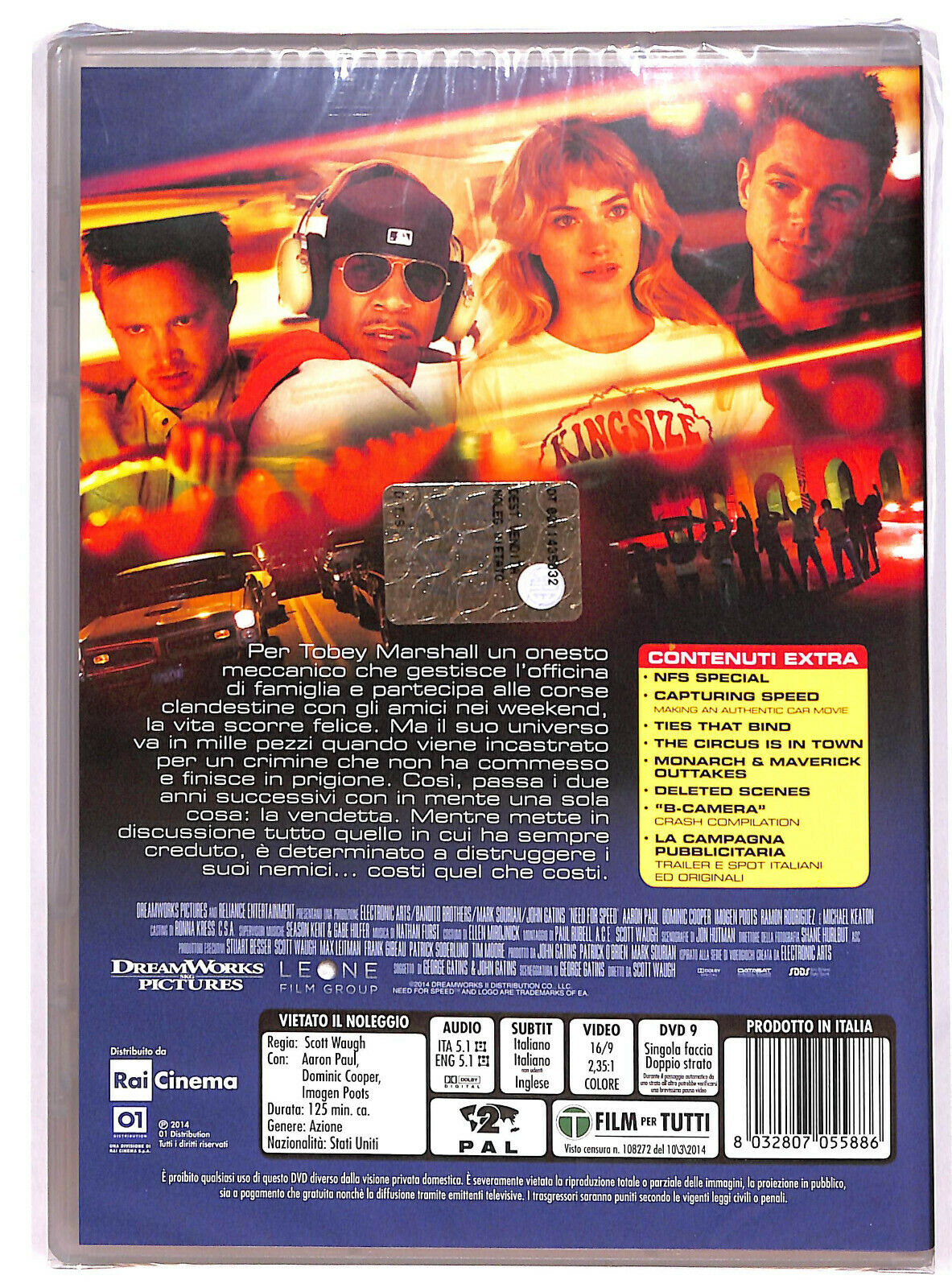 EBOND Need For Speed DVD DB624410